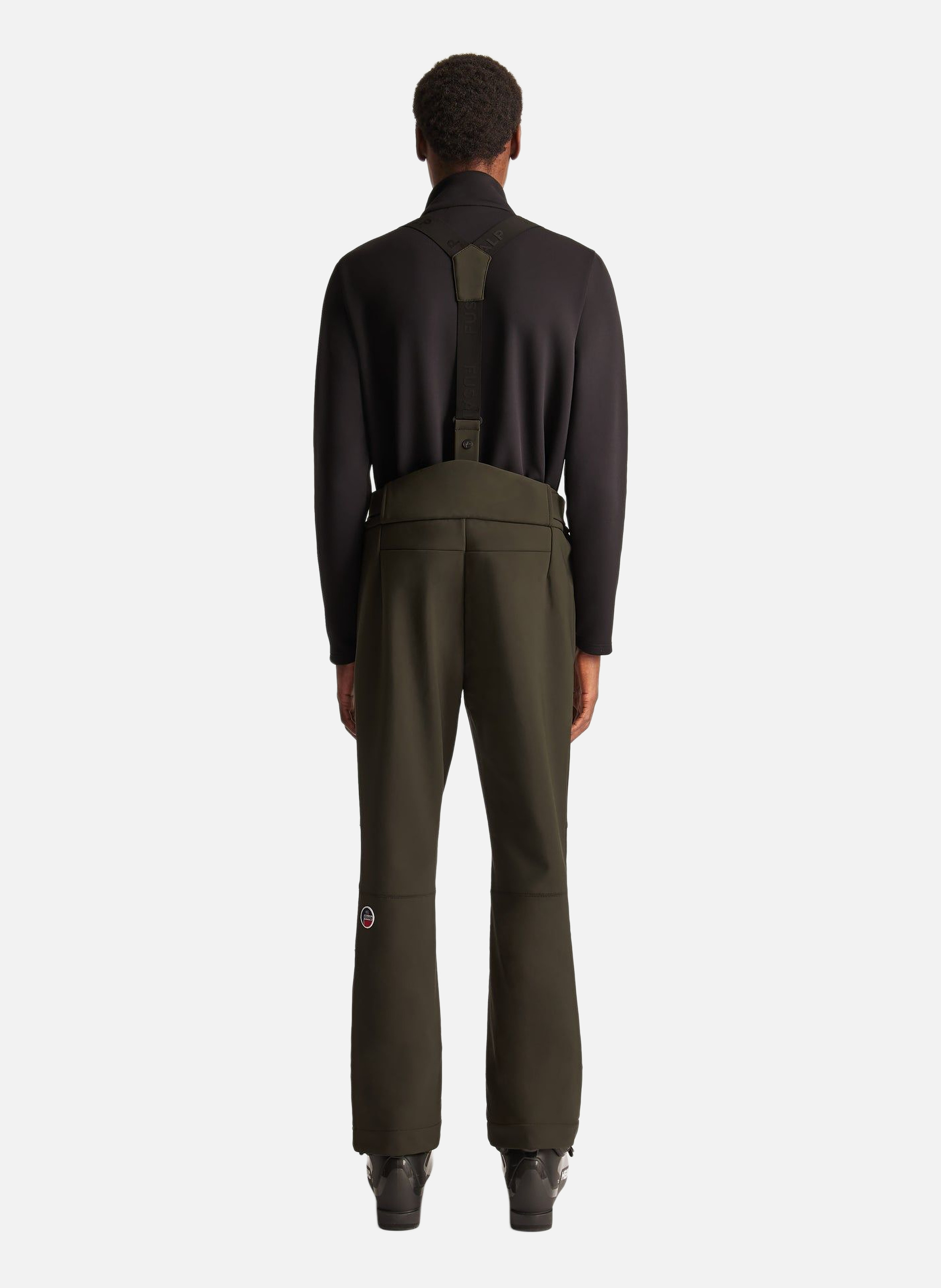Ski broek met aansluitende pasvorm FUSALP Groen
