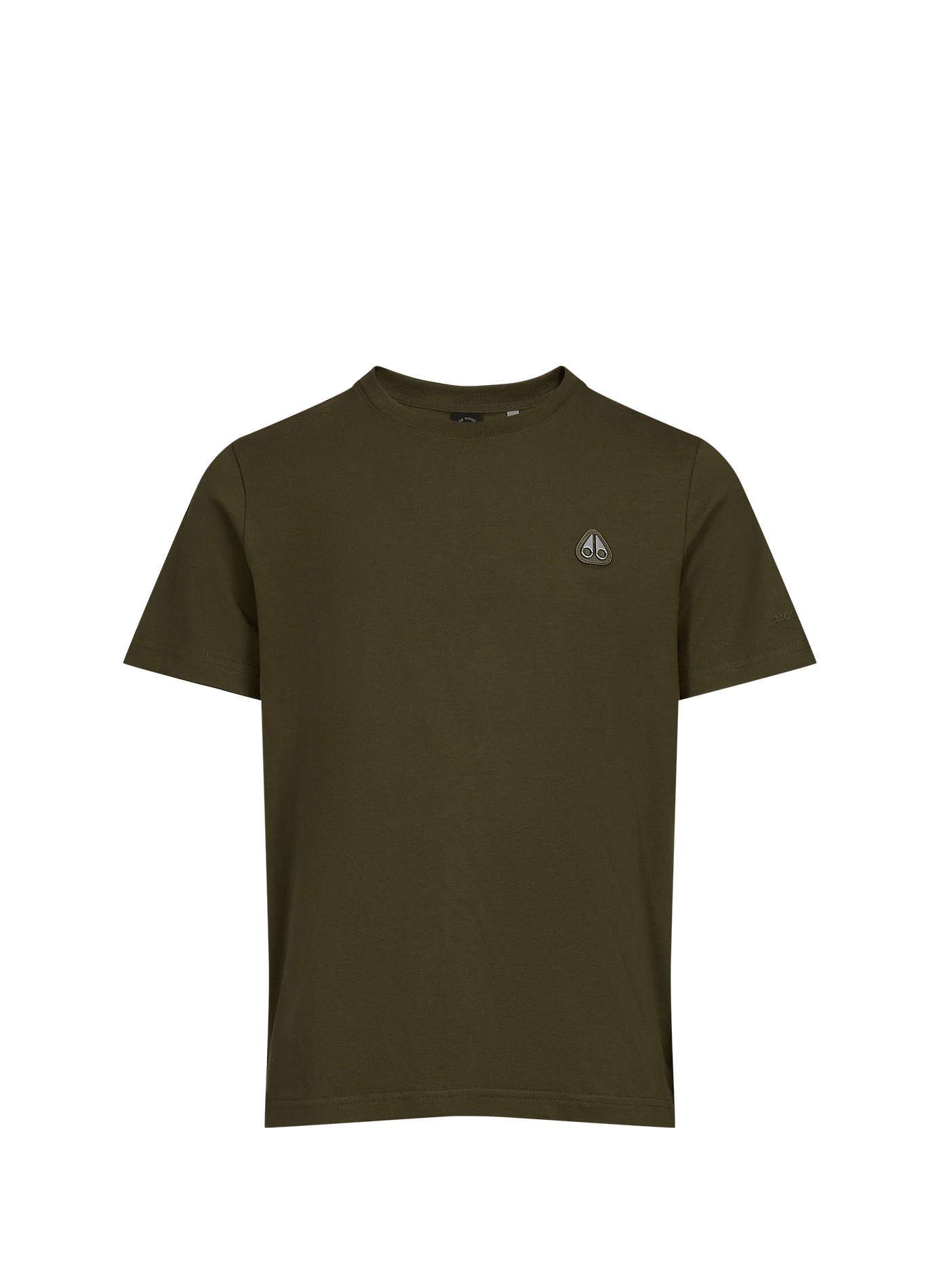 Baumwoll-T-Shirt MOOSE KNUCKLES Khaki