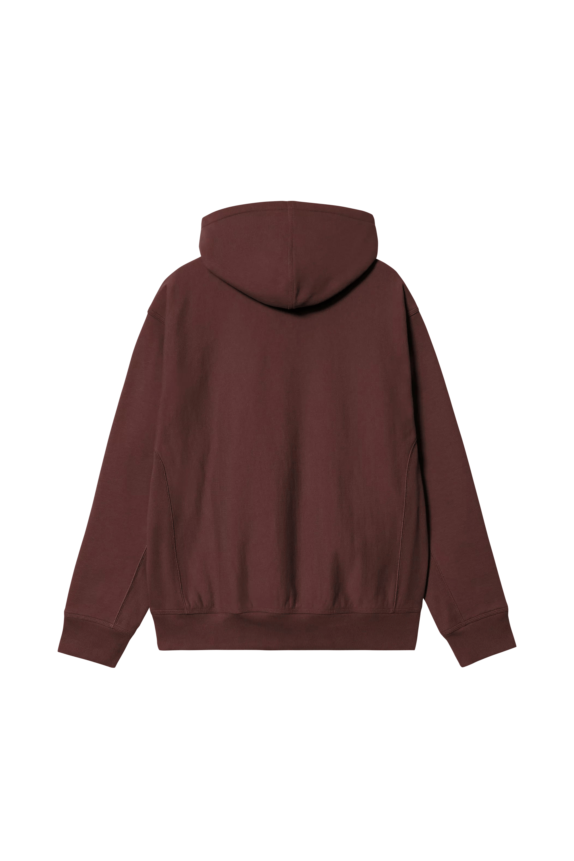 Hoodie american script CARHARTT WIP Rouge