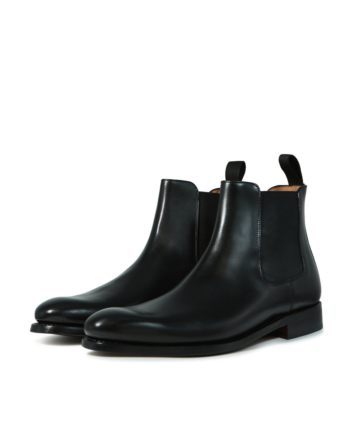 Bottines cuir chelsea FINSBURY Noir