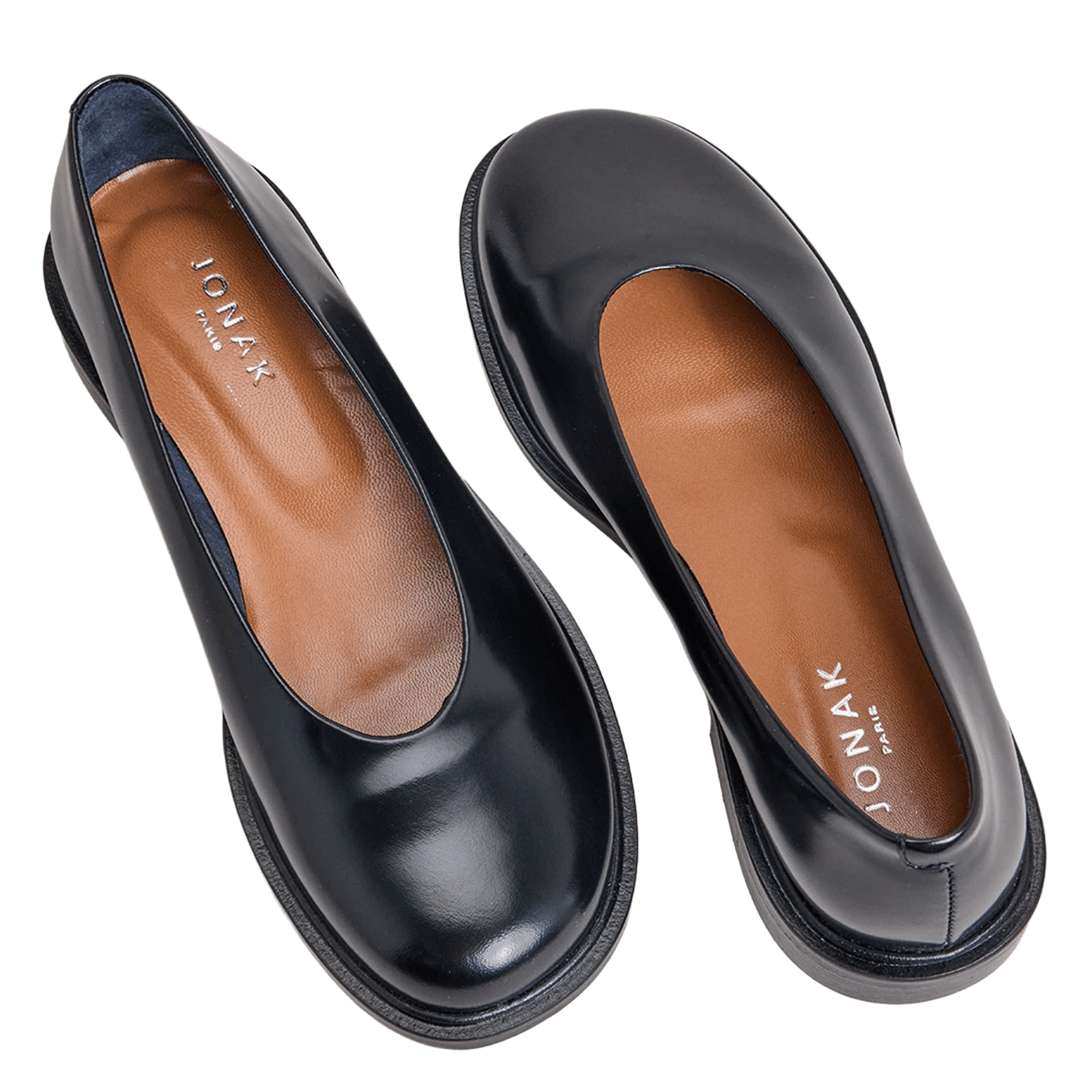 Ballerines en cuir daurelia JONAK Noir