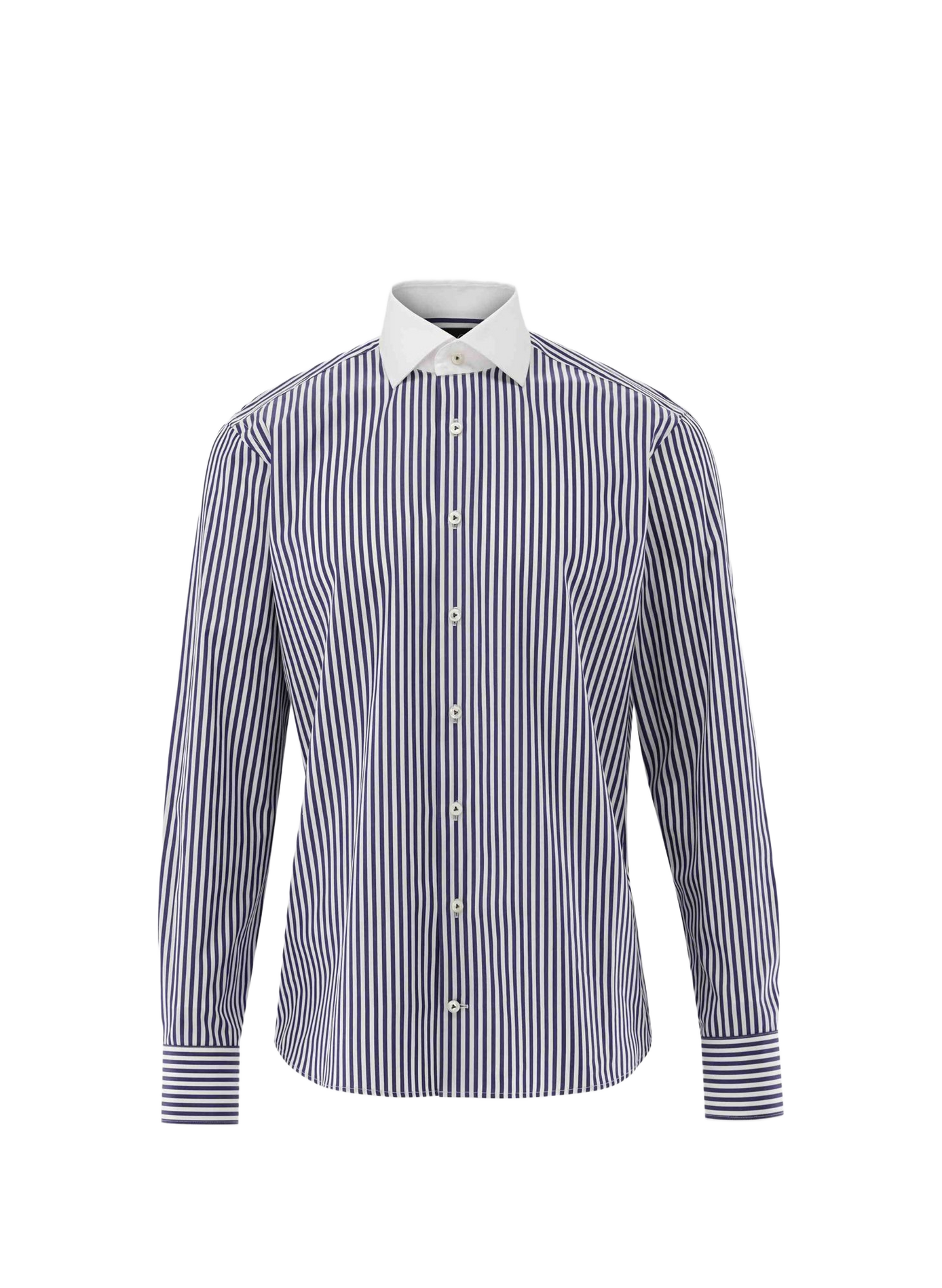 Striped cotton Shirt VAN LAACK Blue