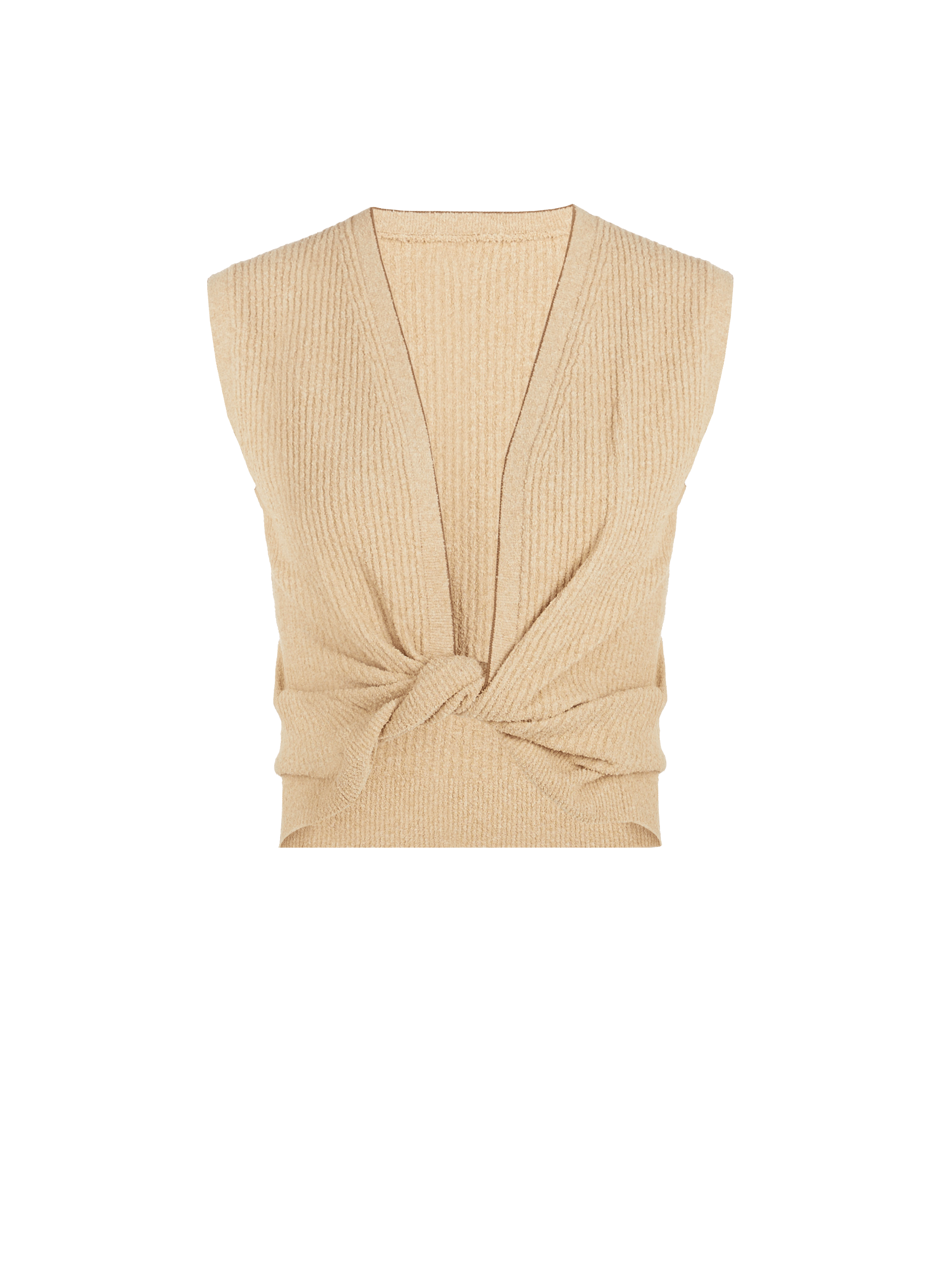 Le Haut Noué en coton mélangé