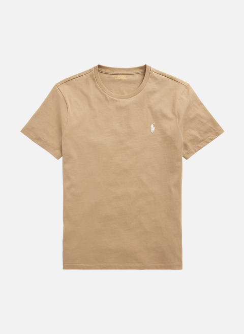 T-shirt en coton BrownPOLO RALPH LAUREN 
