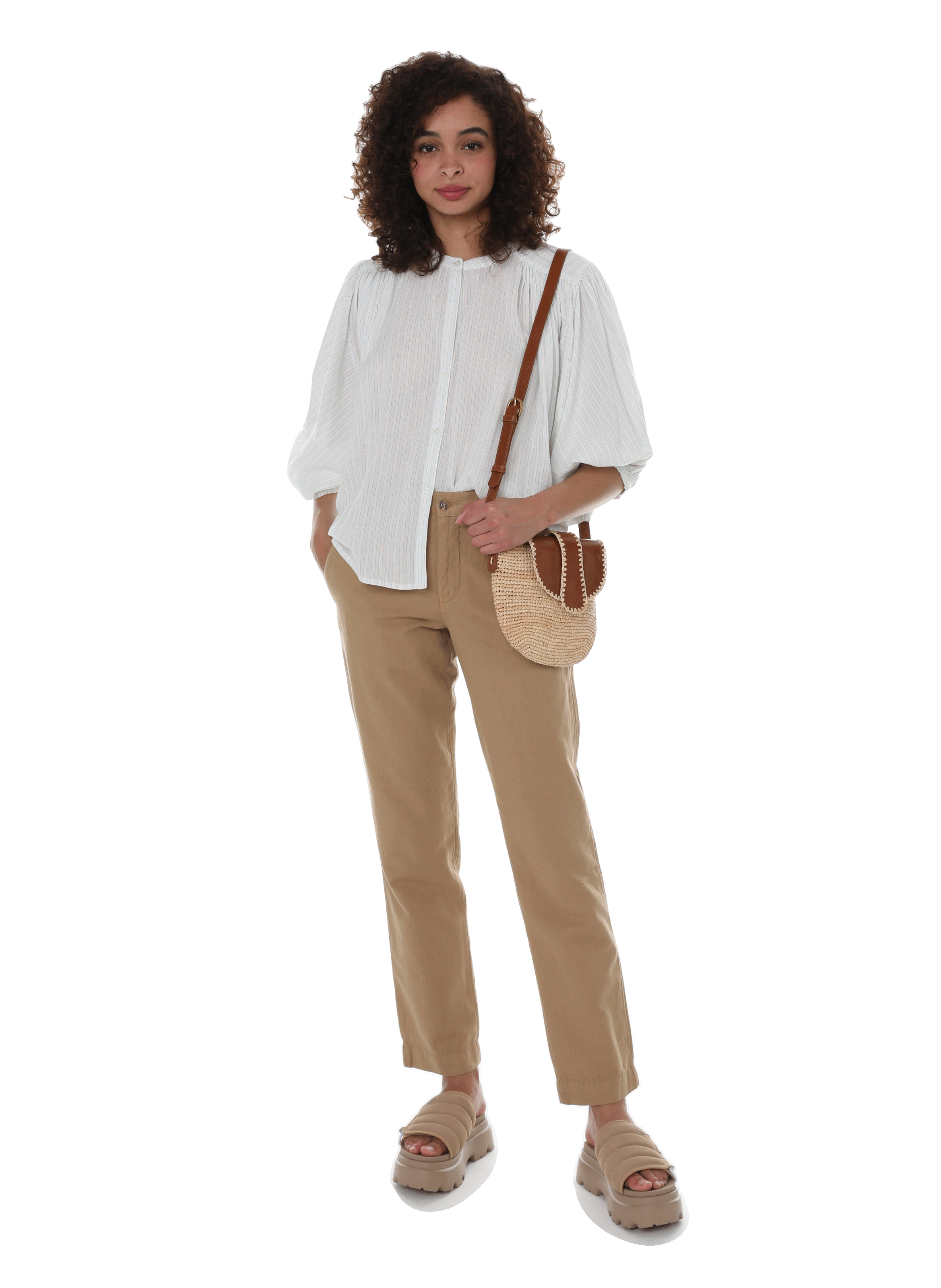 Blouse à rayures BELLEROSE Multicolore