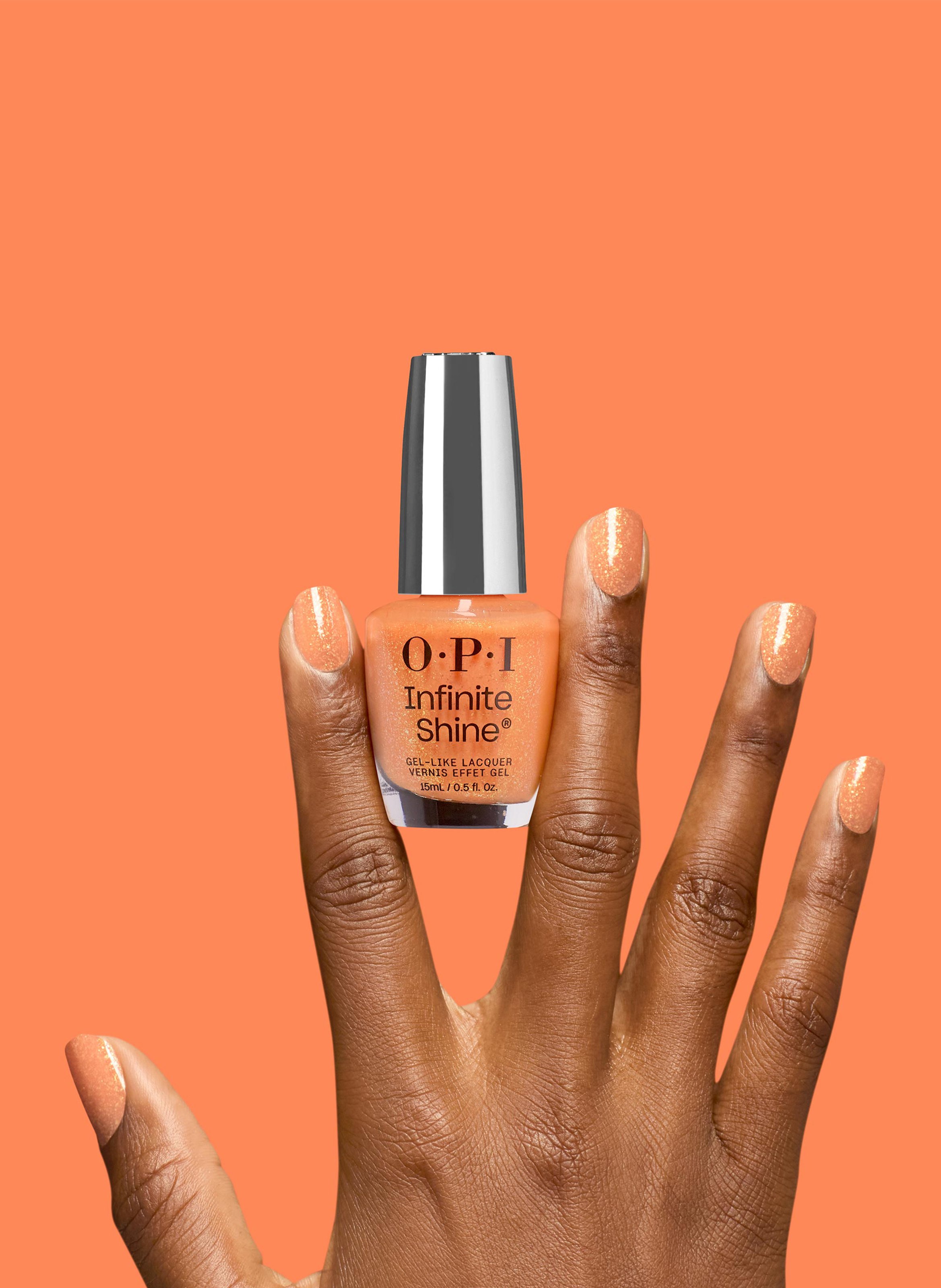 Long-lasting gel effect nail polish OPI Isl162