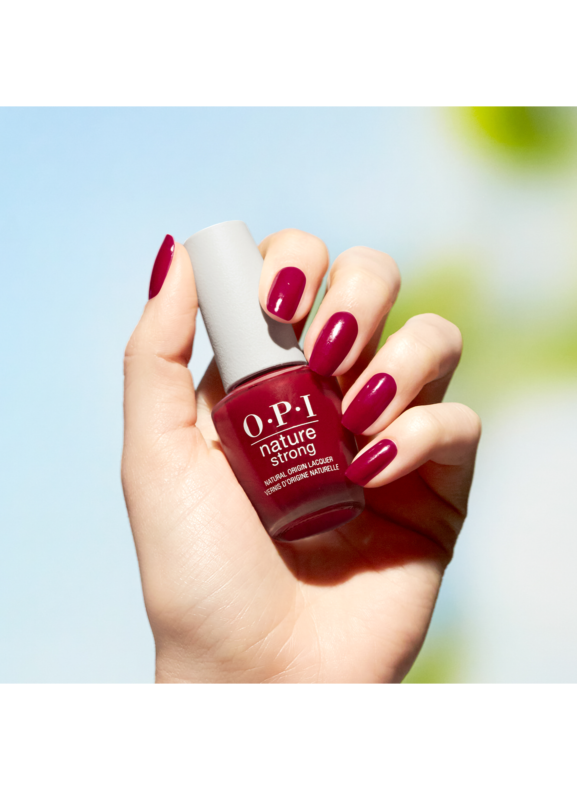 A Bloom with a View - Nature Strong - Vegan Nail Polish OPI Rose