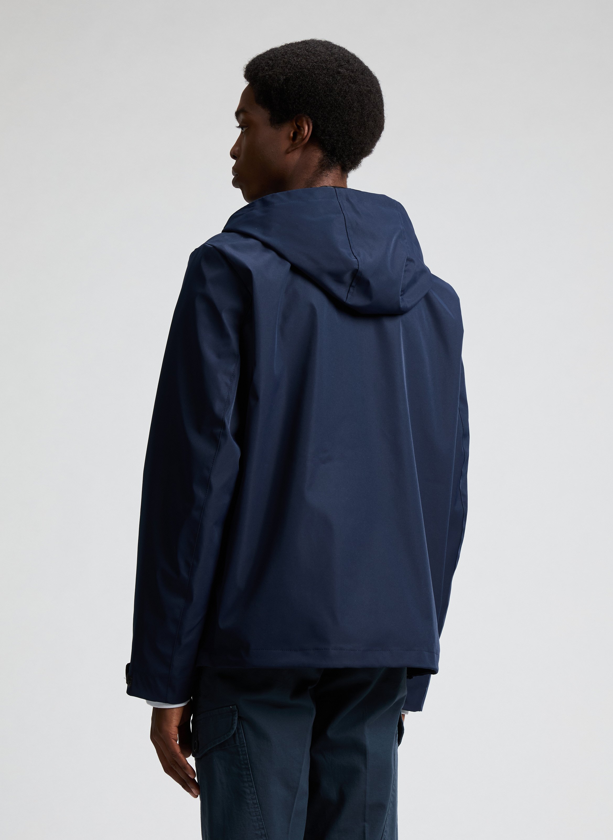 Veste droite à capuche DOCKERS Bleu