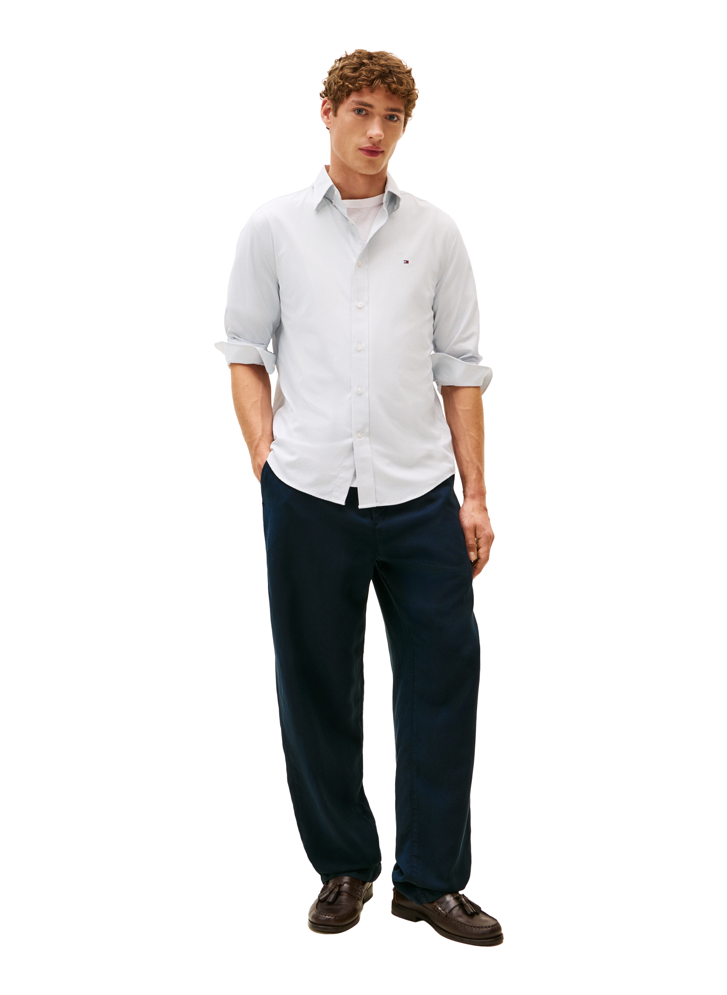 Printed shirt TOMMY HILFIGER White