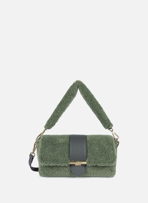 Crossbody bag - Moumoute Green by LANCASTER LANCASTER Crossbody bag - Moumoute Green