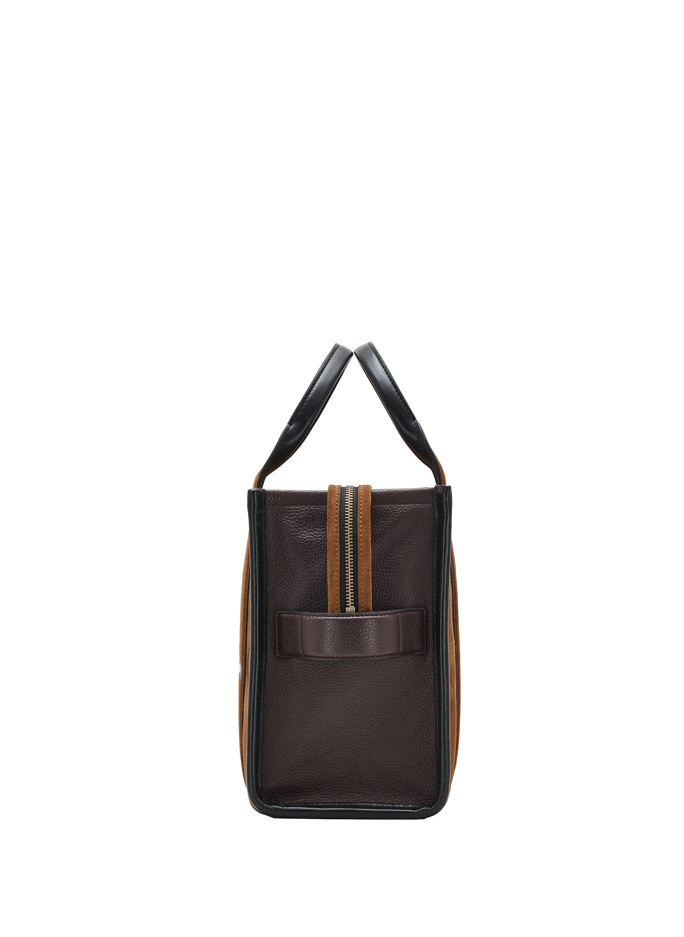 Sac cabas The Suede Medium Tote Bag MARC JACOBS Marron