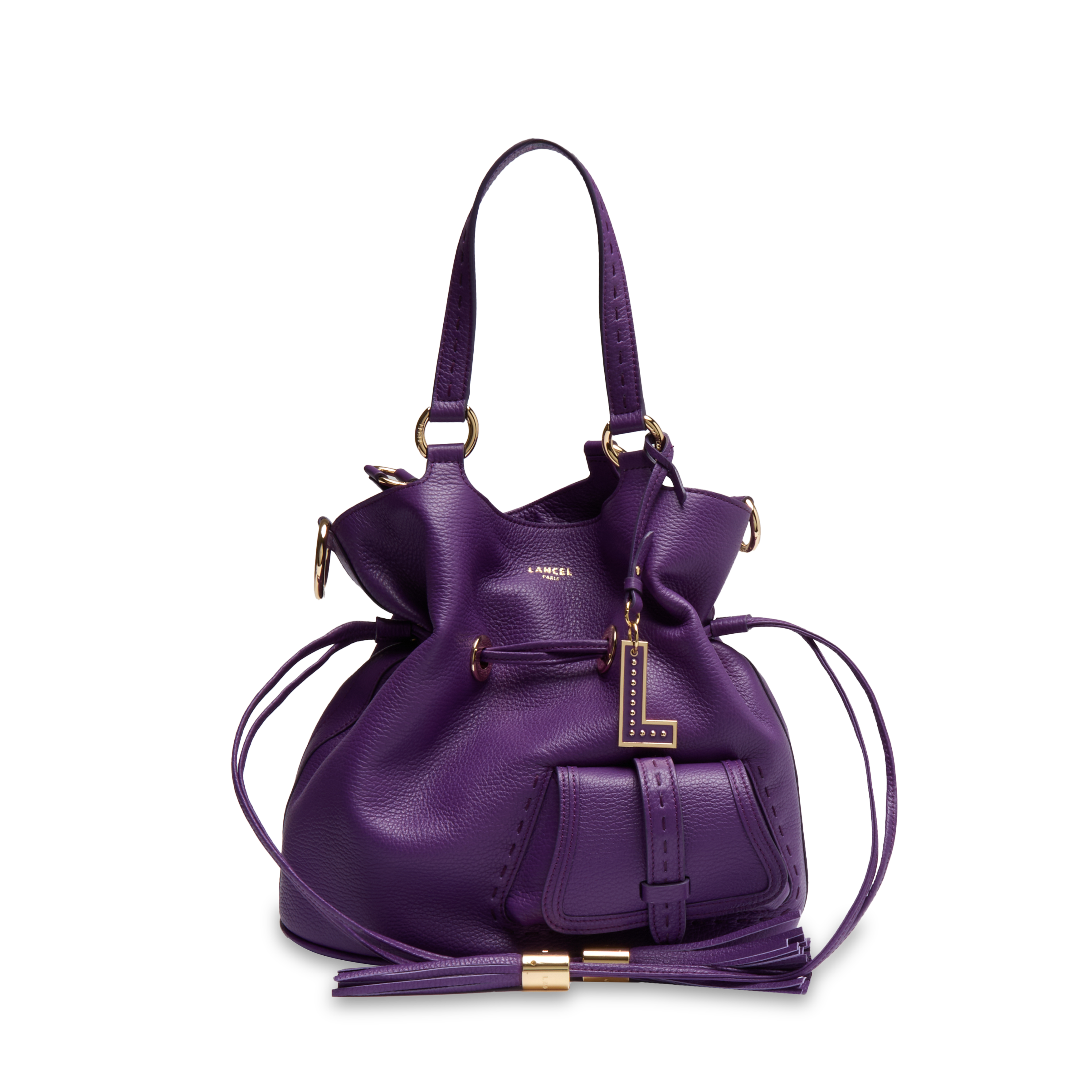 Sac seau m - premier flirt de lancel LANCEL Violet