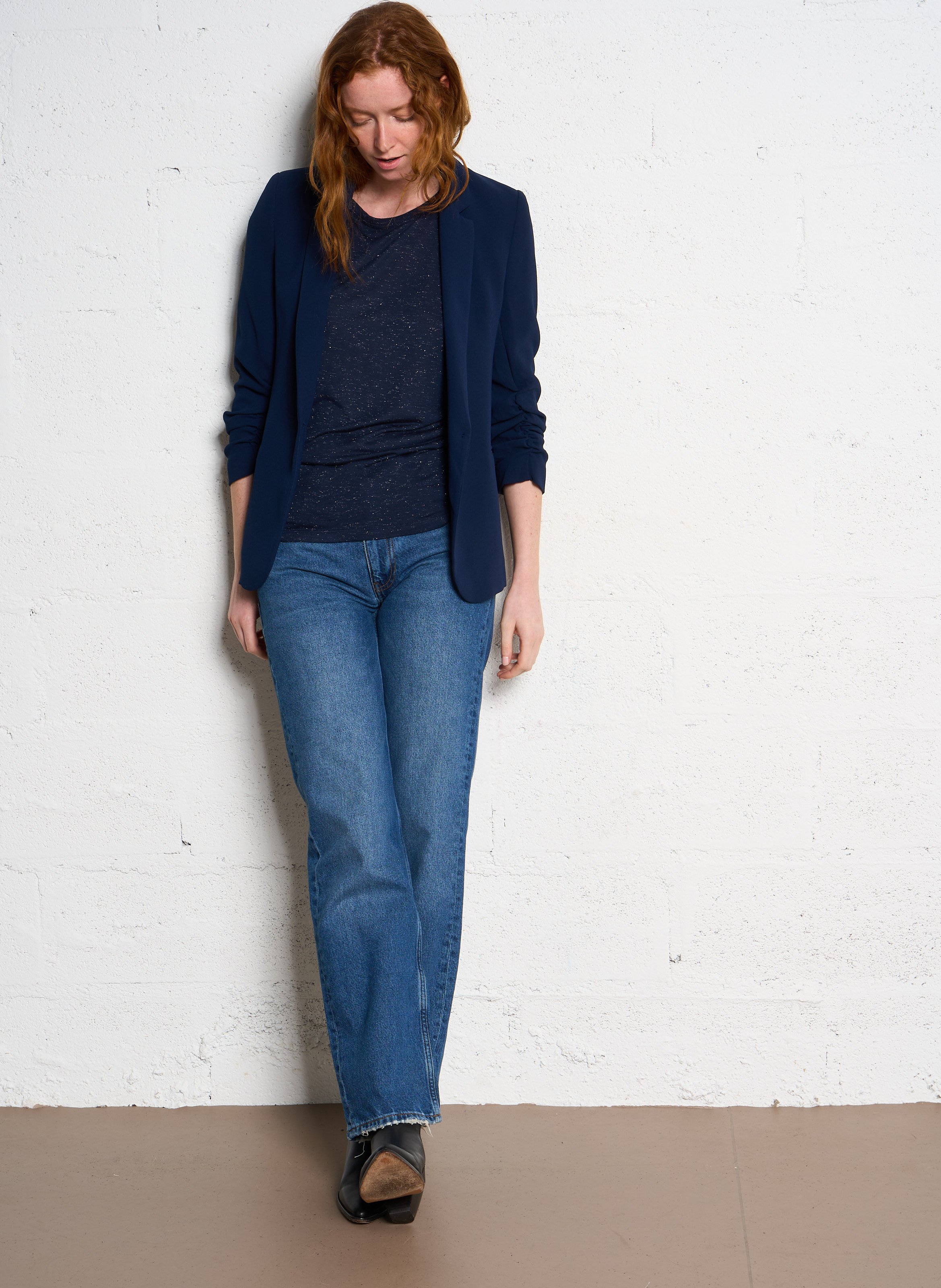 Veste de tailleur ajustée IKKS Bleu