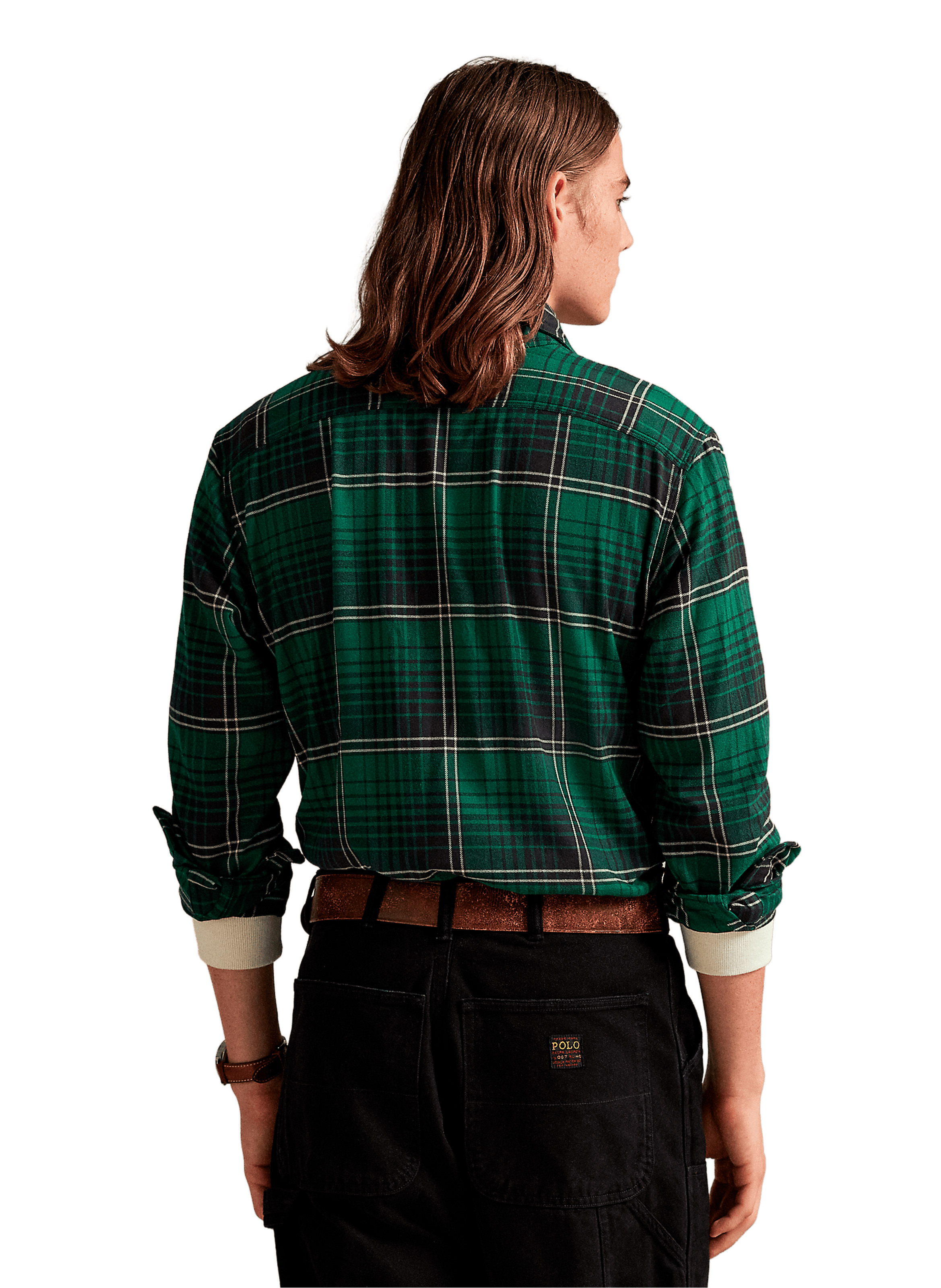 Chemise à carreaux POLO RALPH LAUREN Vert