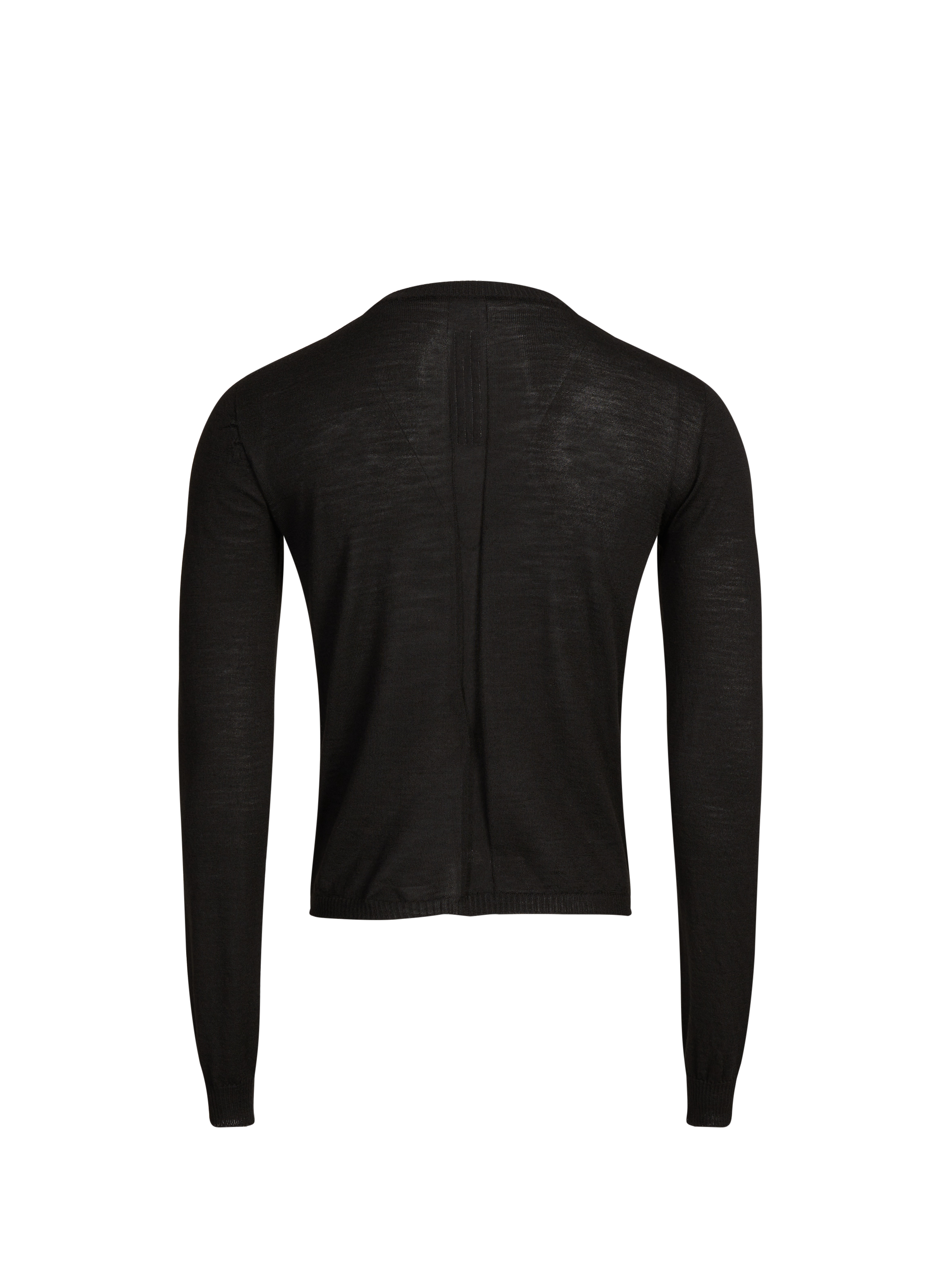 T-shirt manches longues en laine RICK OWENS Noir