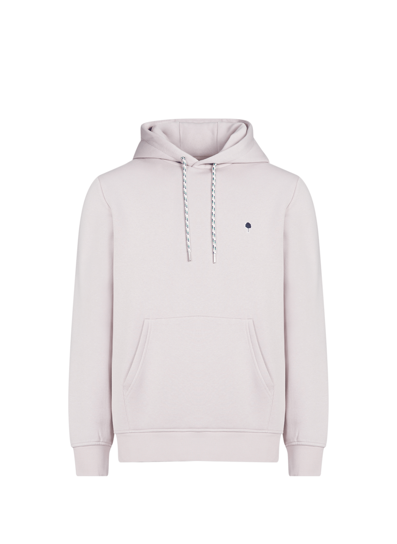 Cotton fleece-blend hoodie FAGUO Purple