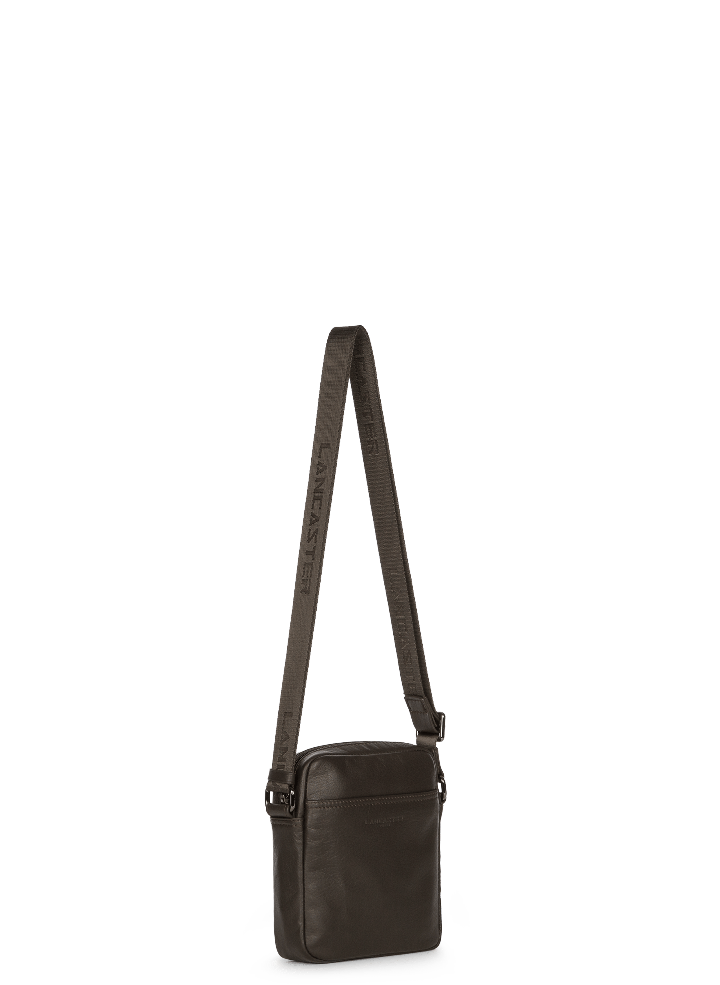 Mini crossbody bag - soft vintage homme LANCASTER Brown