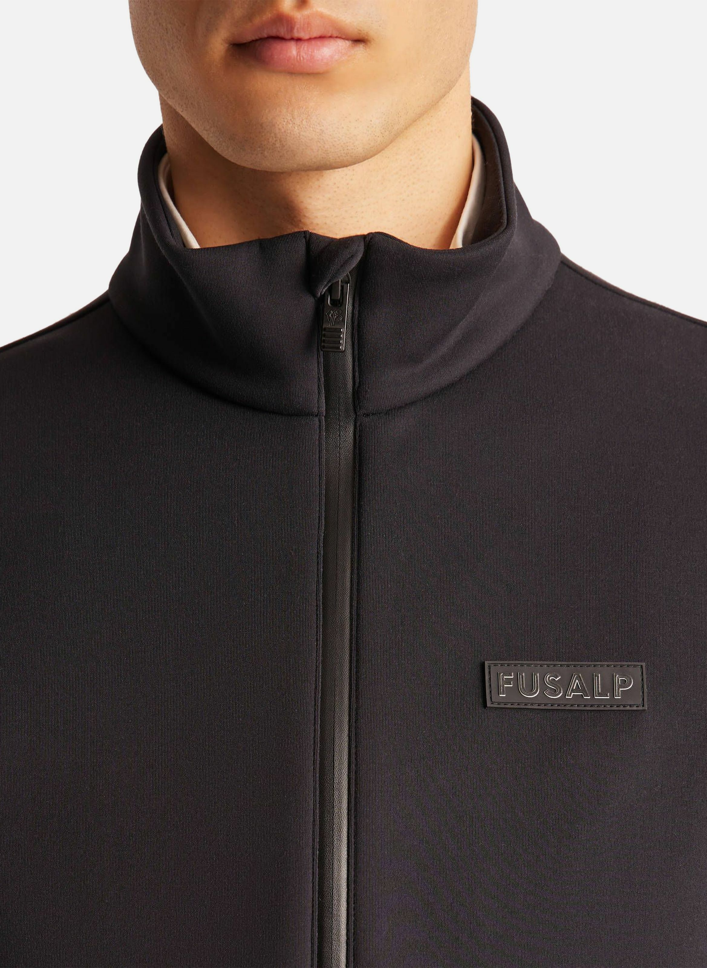 Veste légère amir col montant coupe regular FUSALP Noir