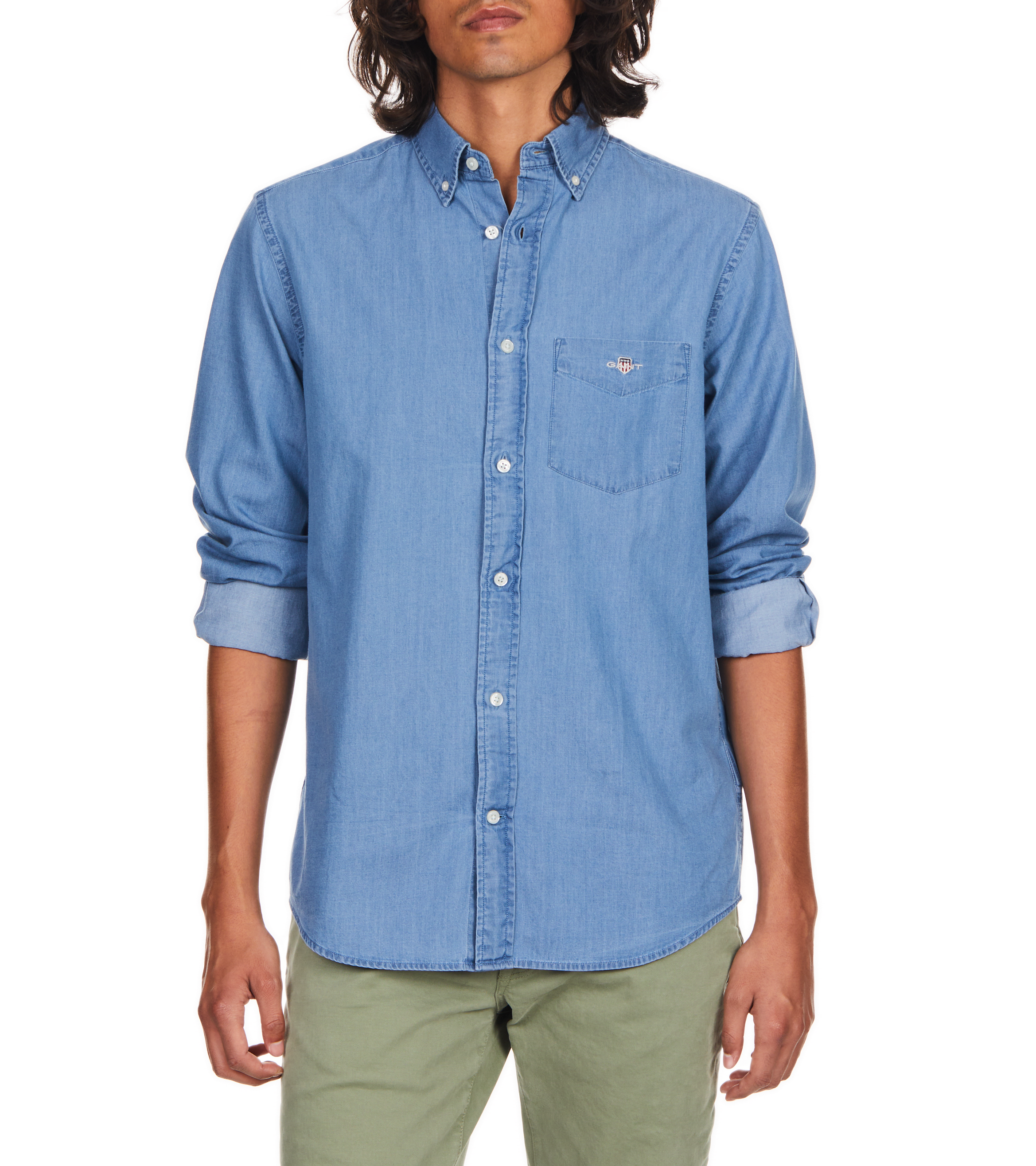  Cotton shirt GANT Blue