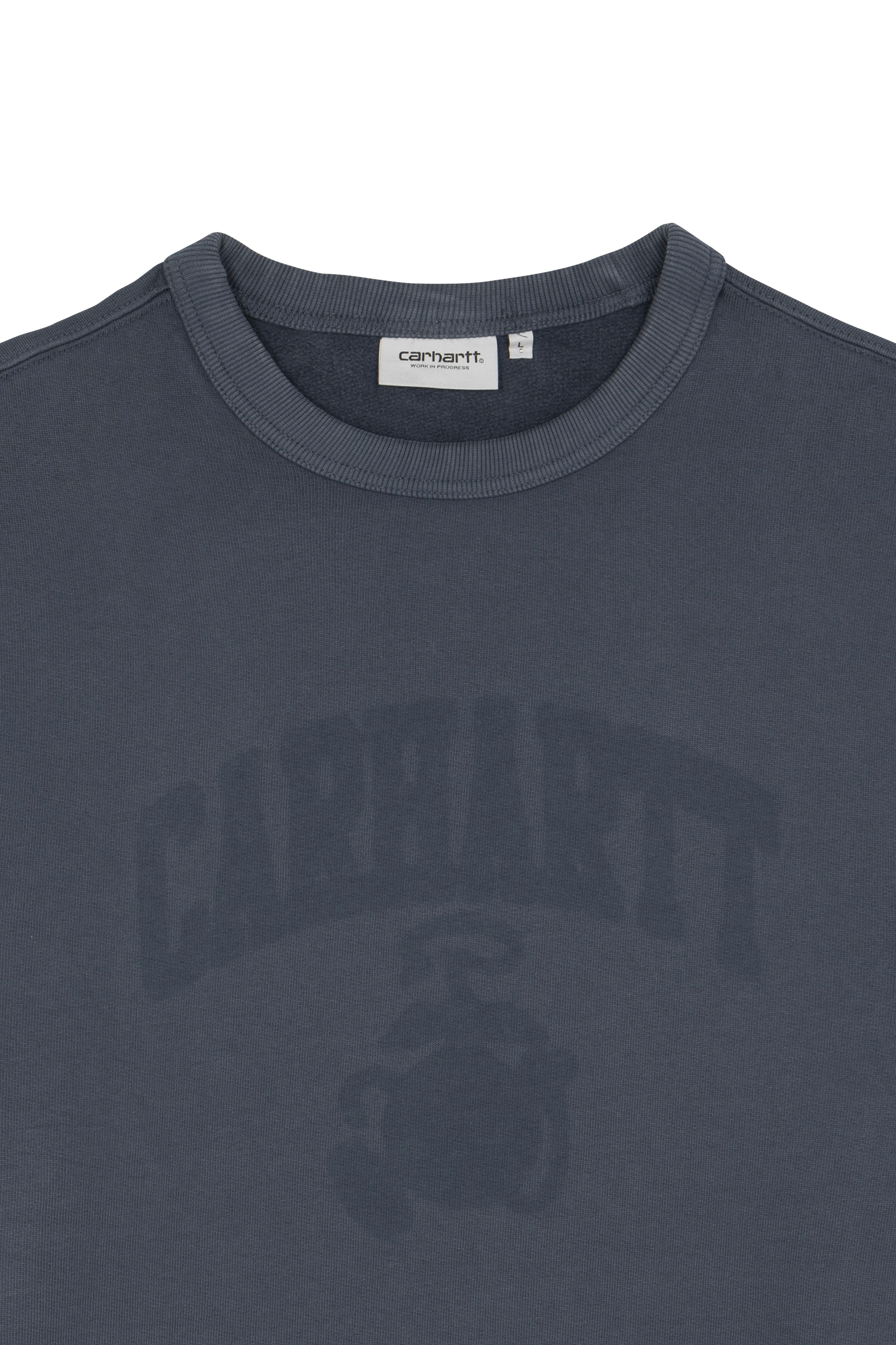 Sweatshirt faded pond corps sweat CARHARTT WIP Bleu