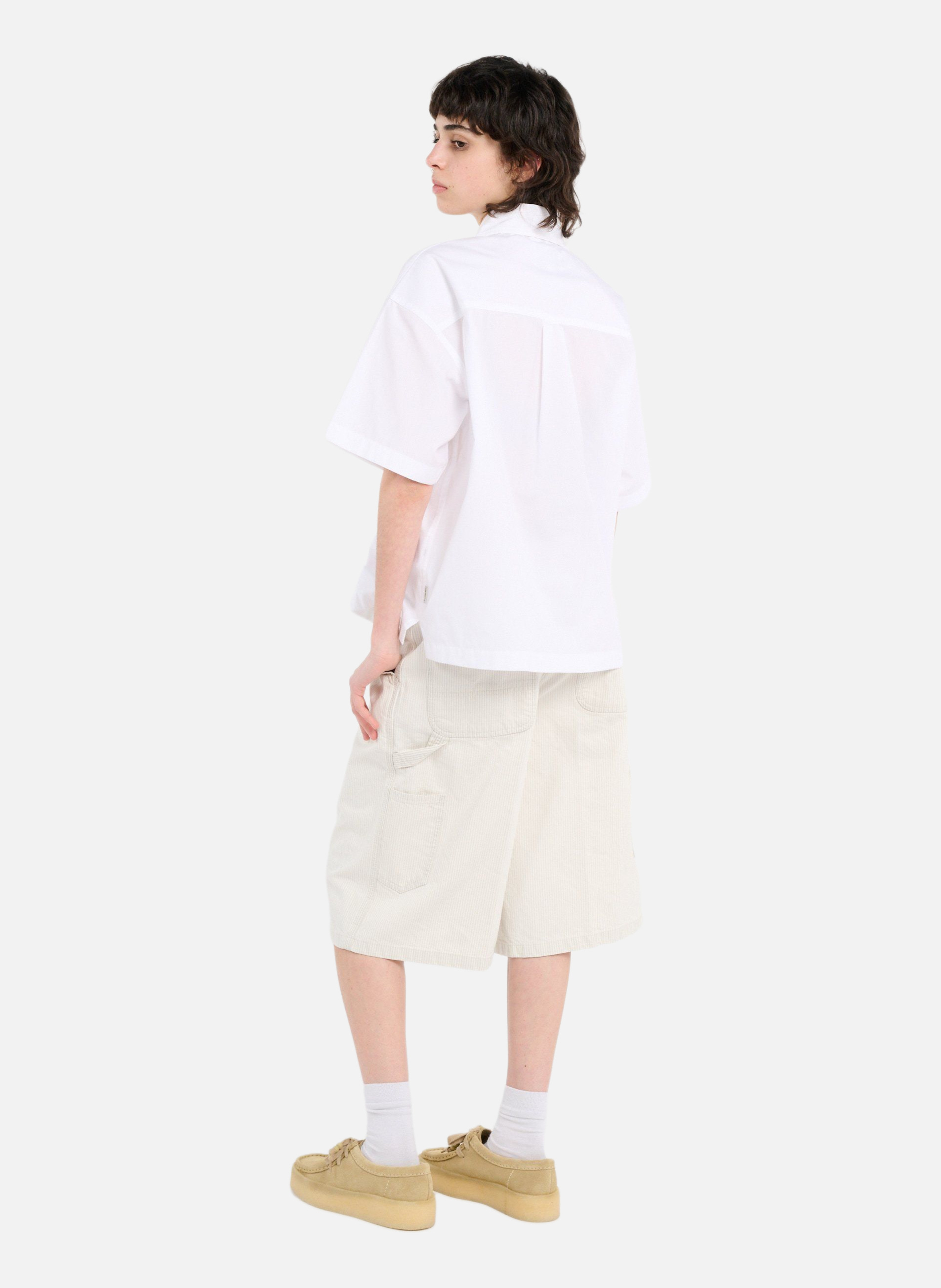 Chemise w' s/s belmont shirt CARHARTT WIP Blanc