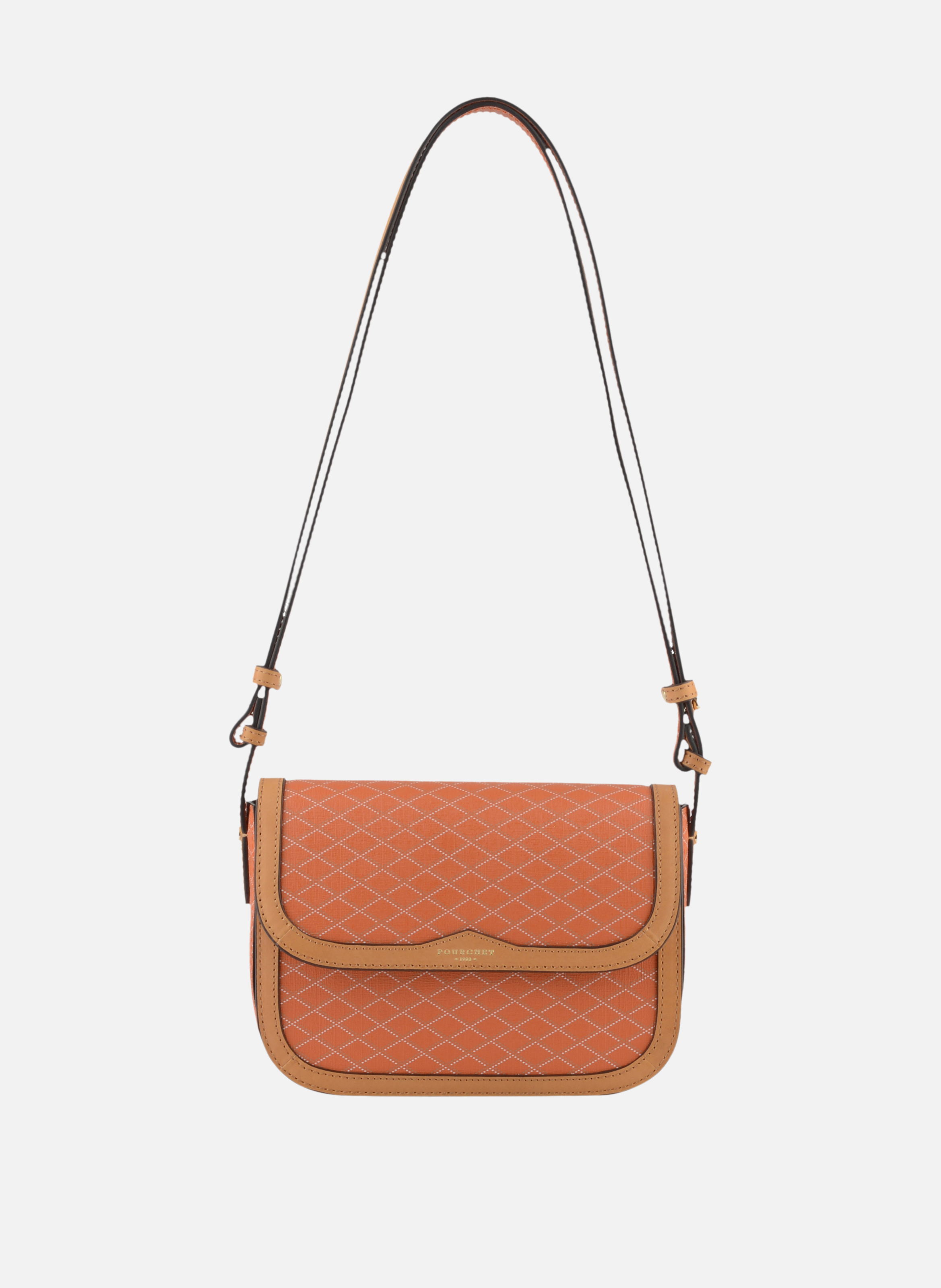 Waves | sac porté épaule POURCHET Orange