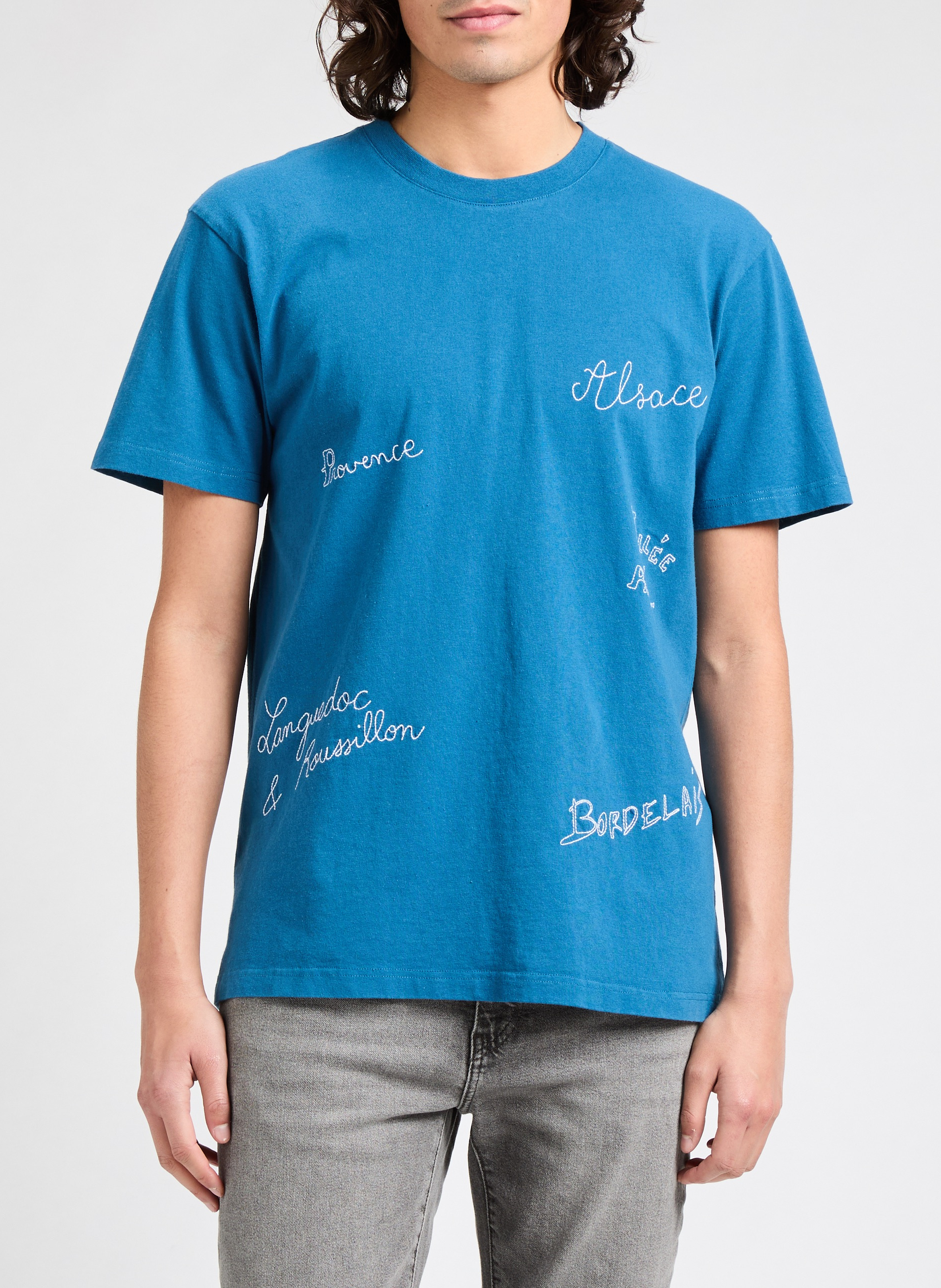 Camiseta Patureau Regiones de Francia MAISON LABICHE Azul