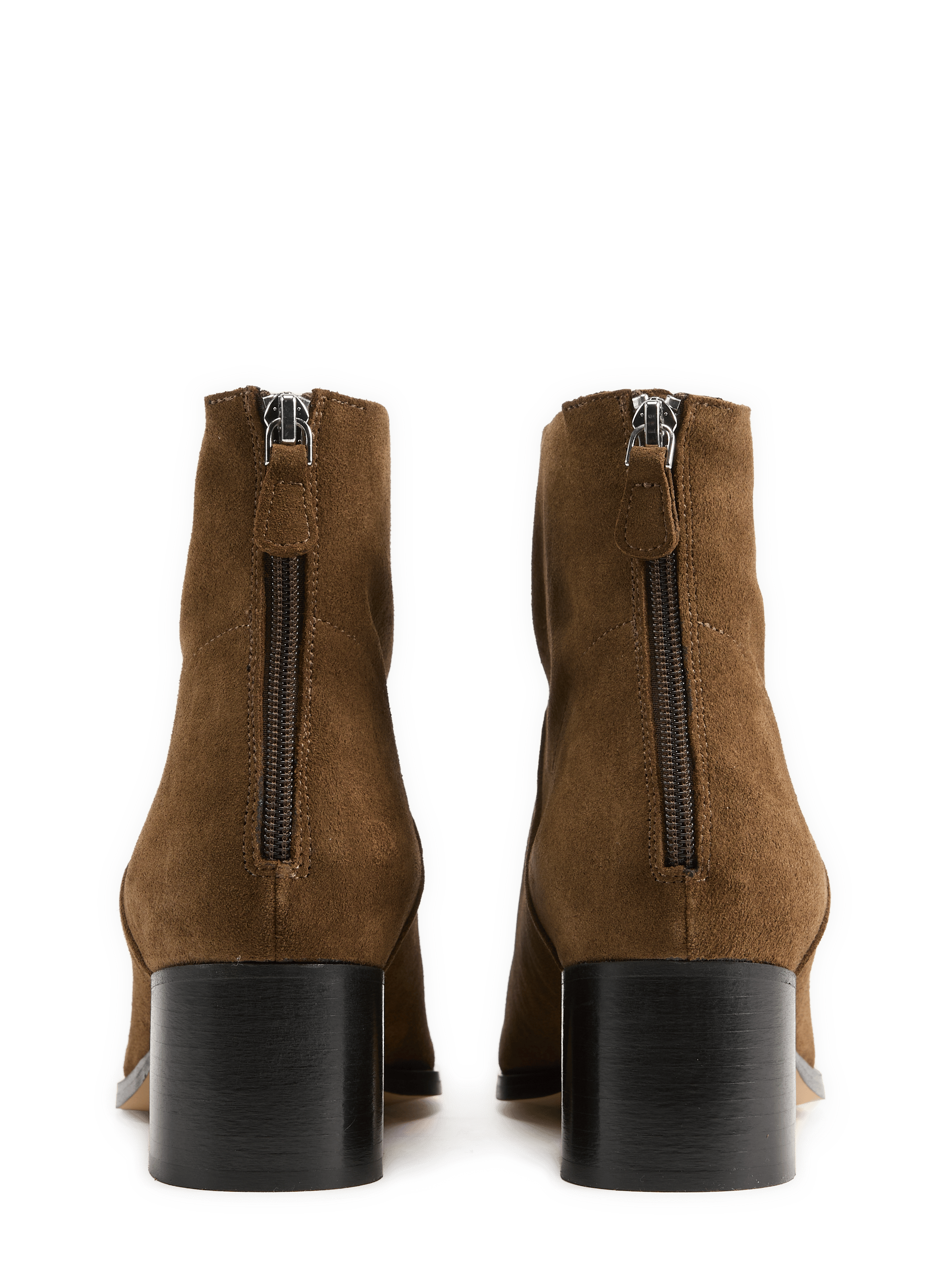 Leather ankle boots MAISON TOUFET Brown