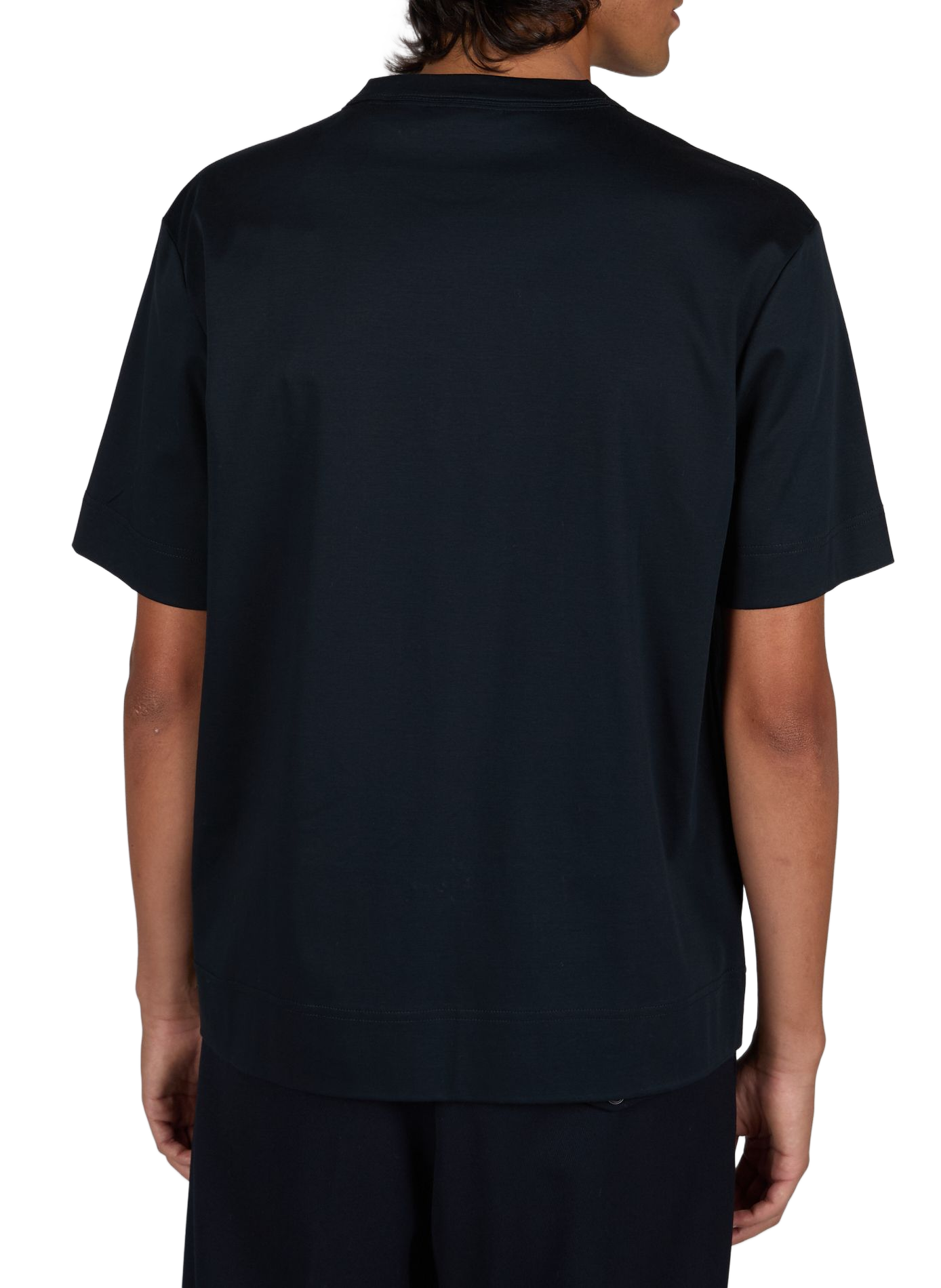 Tee-shirt col rond en coton NN.07 Bleu