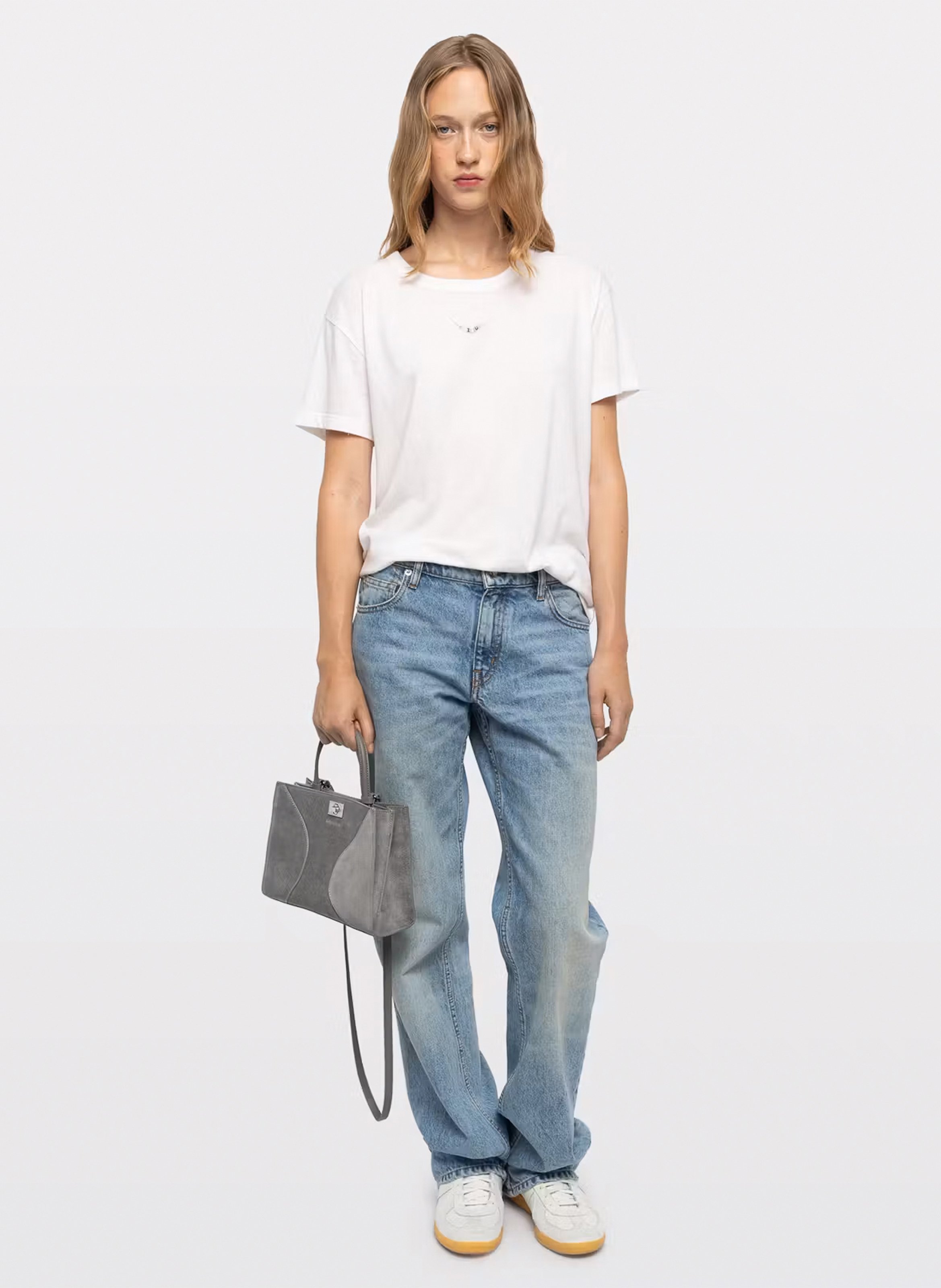Jack Nano suède schoudertas ZADIG&VOLTAIRE Grijs