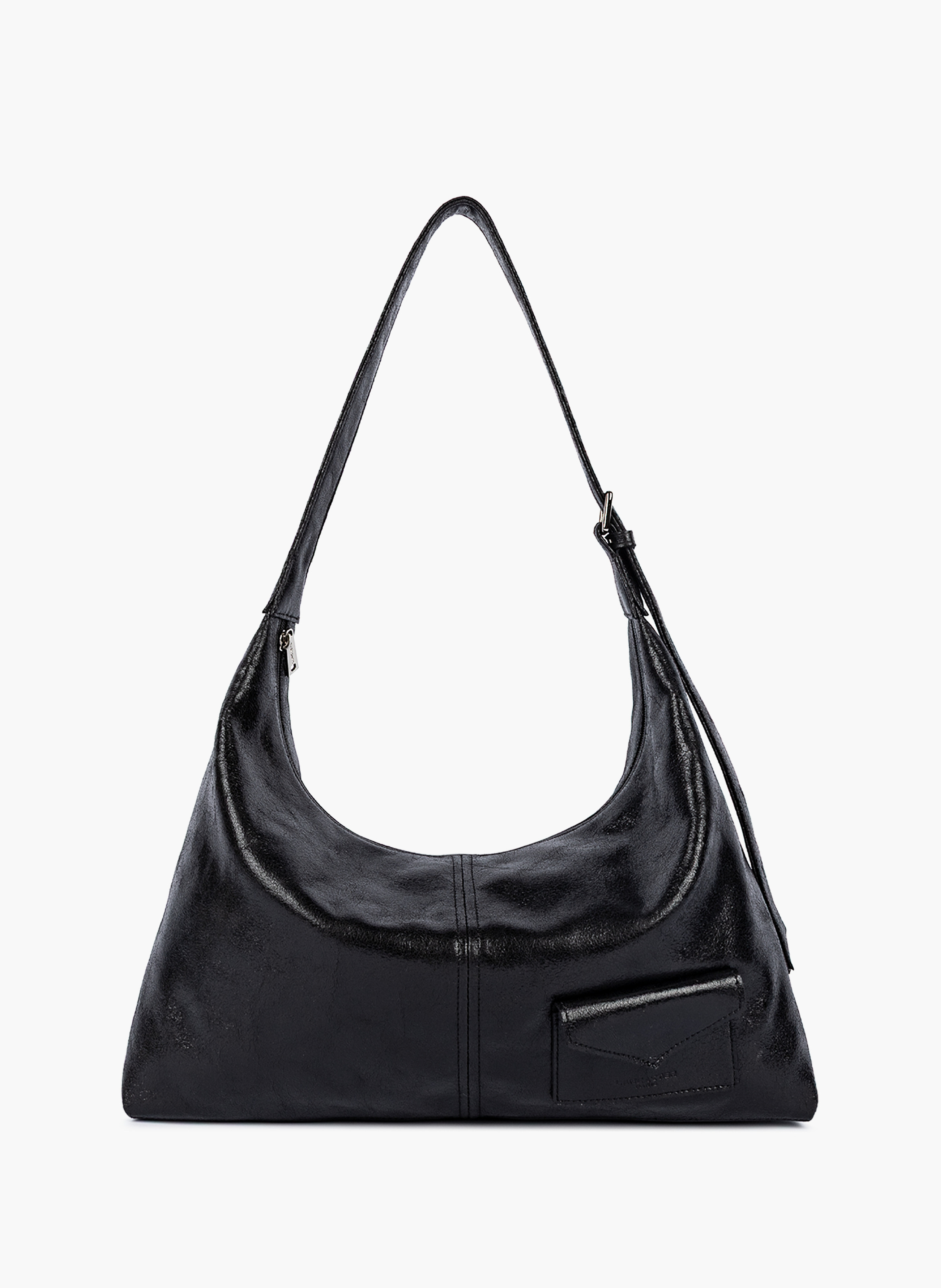 Grand sac hobo - rétro kba LANCASTER Noir
