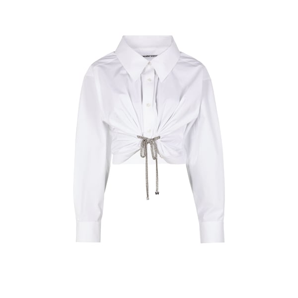 Chemise courte en coton