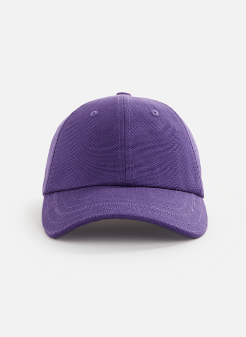 Die violette Mütze Jacquemus 