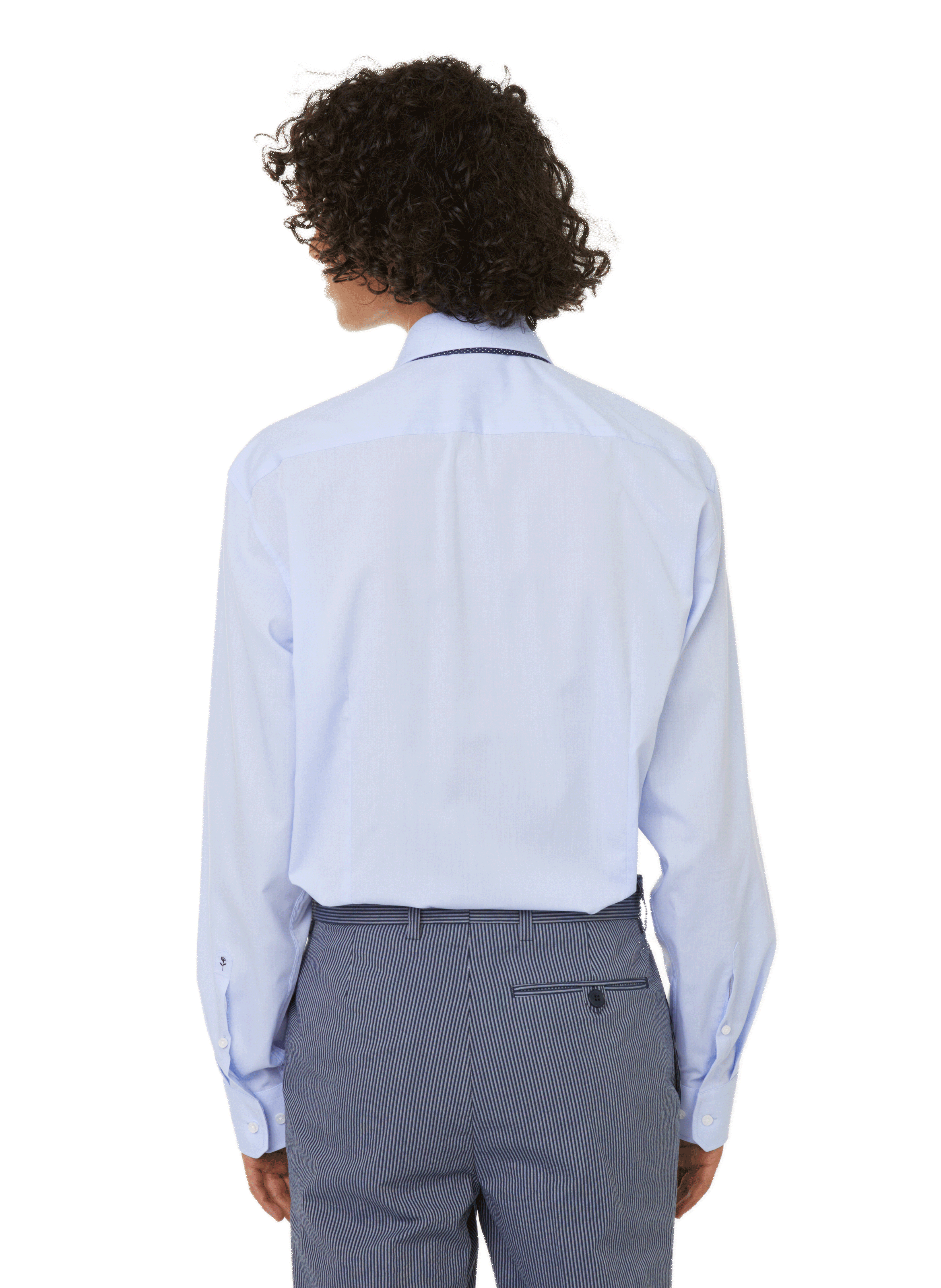 Kent-collar shirt SEIDENSTICKER Blue