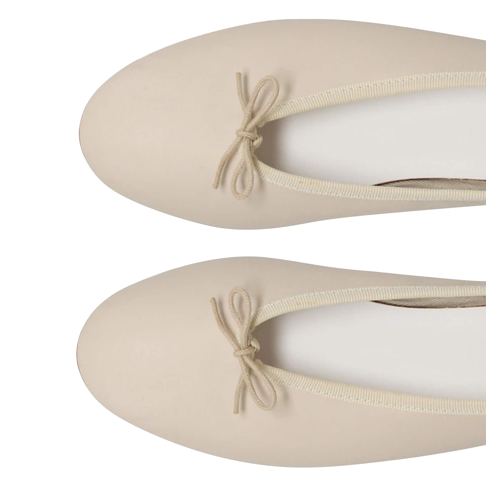Ballerines en cuir lilouh REPETTO Beige