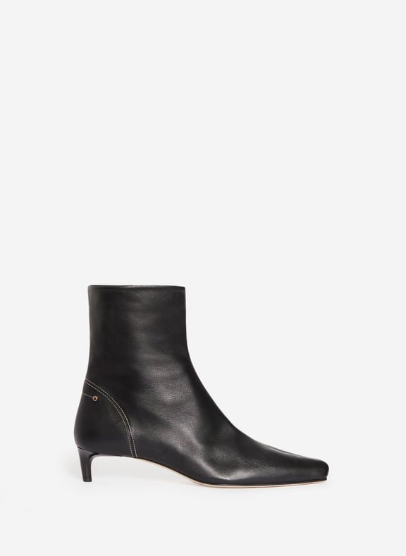 Bottines cuir noir daily Noir by VANESSA BRUNO VANESSA BRUNO Bottines cuir noir daily Noir