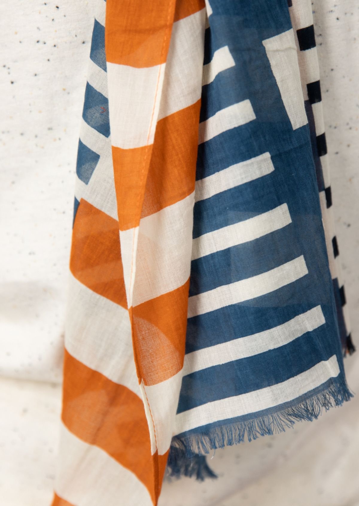 Foulard en coton biologique BILLYBELT Bleu