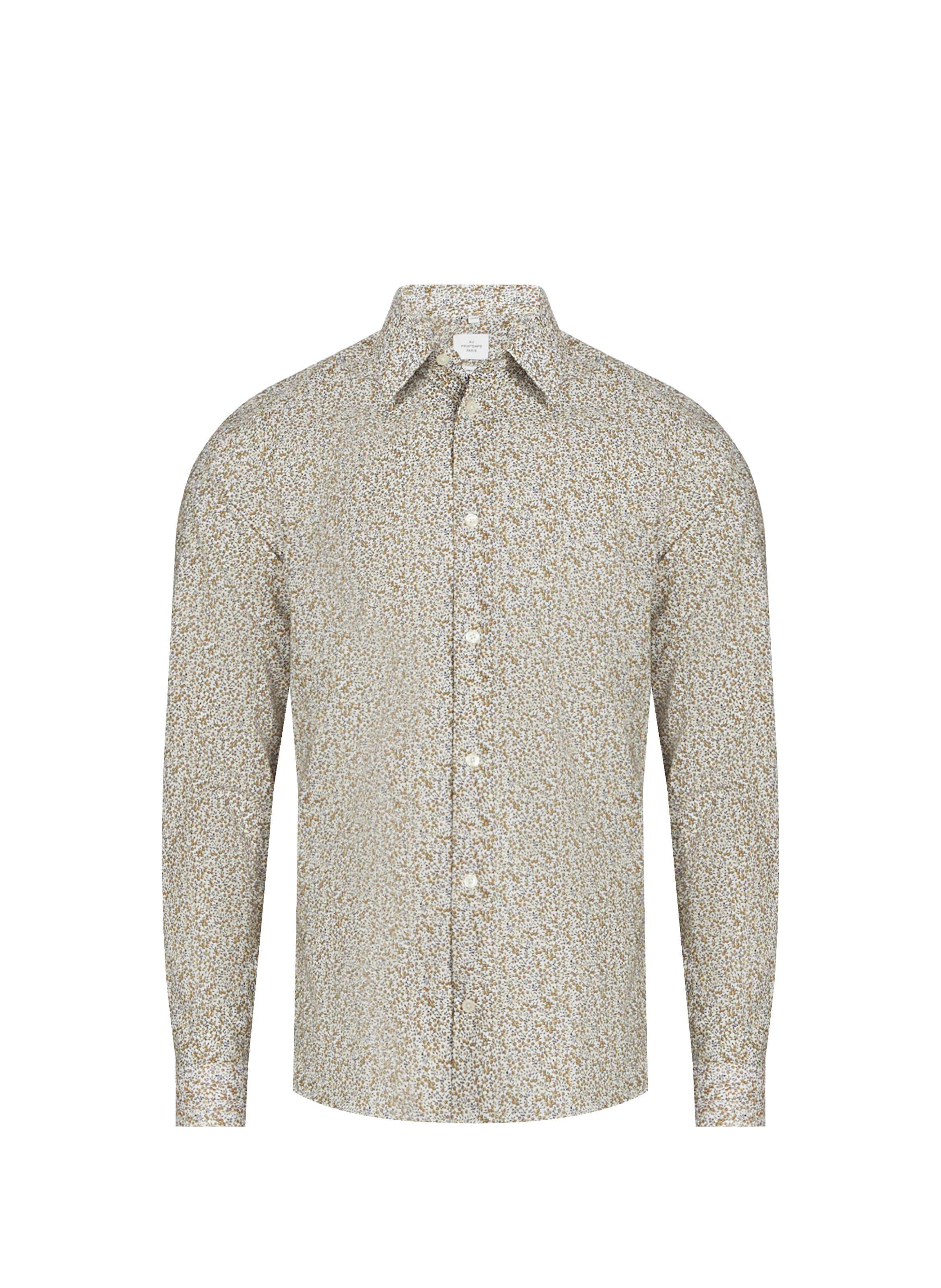 Chemise à motif  Jaune