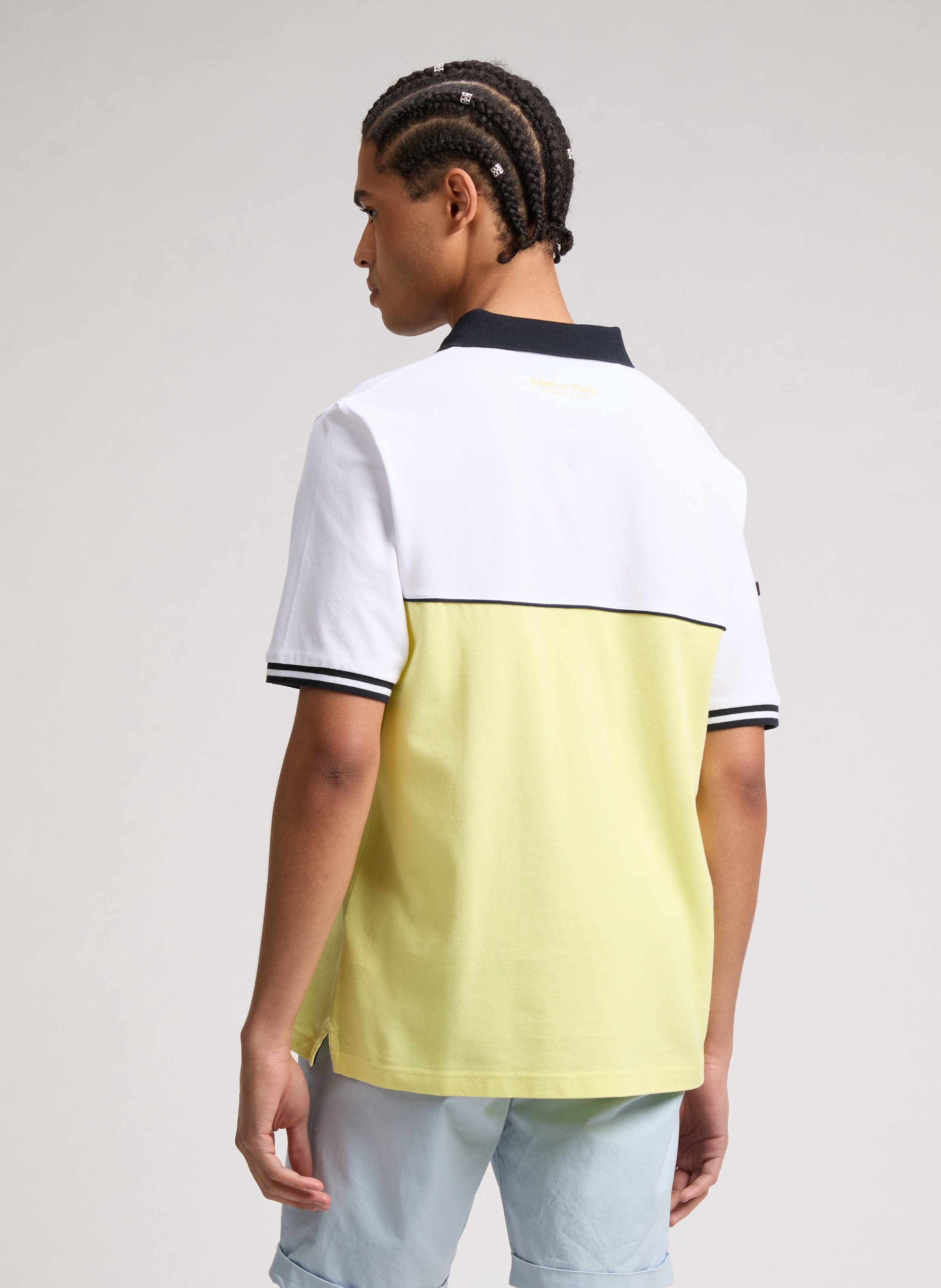 Polo en coton  EDEN PARK Jaune
