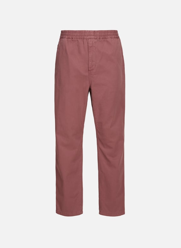 Flint Pant cotton trousers Pink by CARHARTT WIP CARHARTT WIP Flint Pant cotton trousers Pink