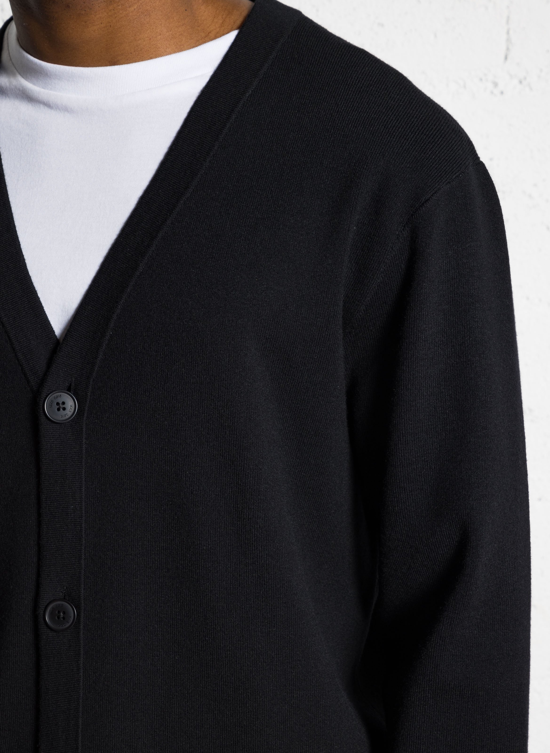 Cardigan col v IKKS Noir