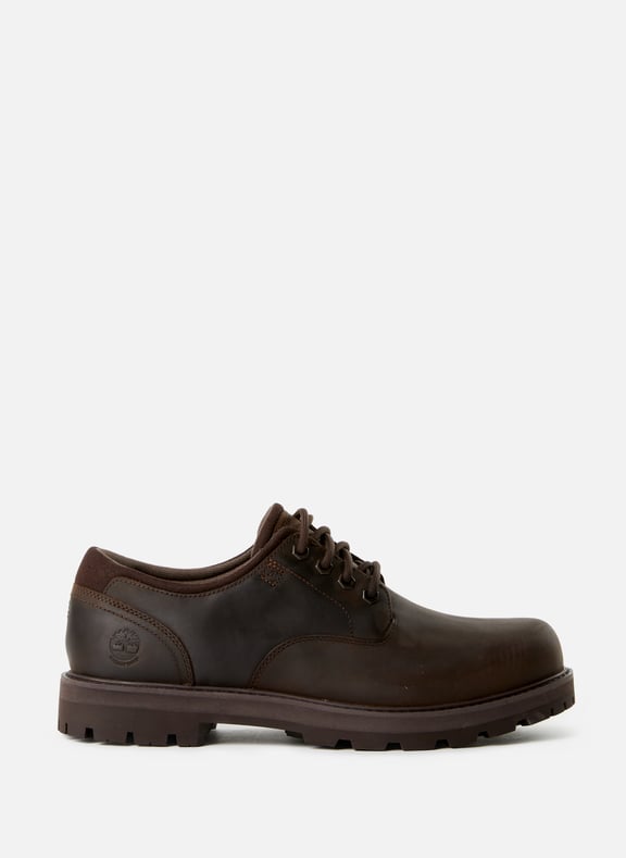 Calfskin leather lace-up loafers Brown by TIMBERLAND TIMBERLAND Calfskin leather lace-up loafers Brown