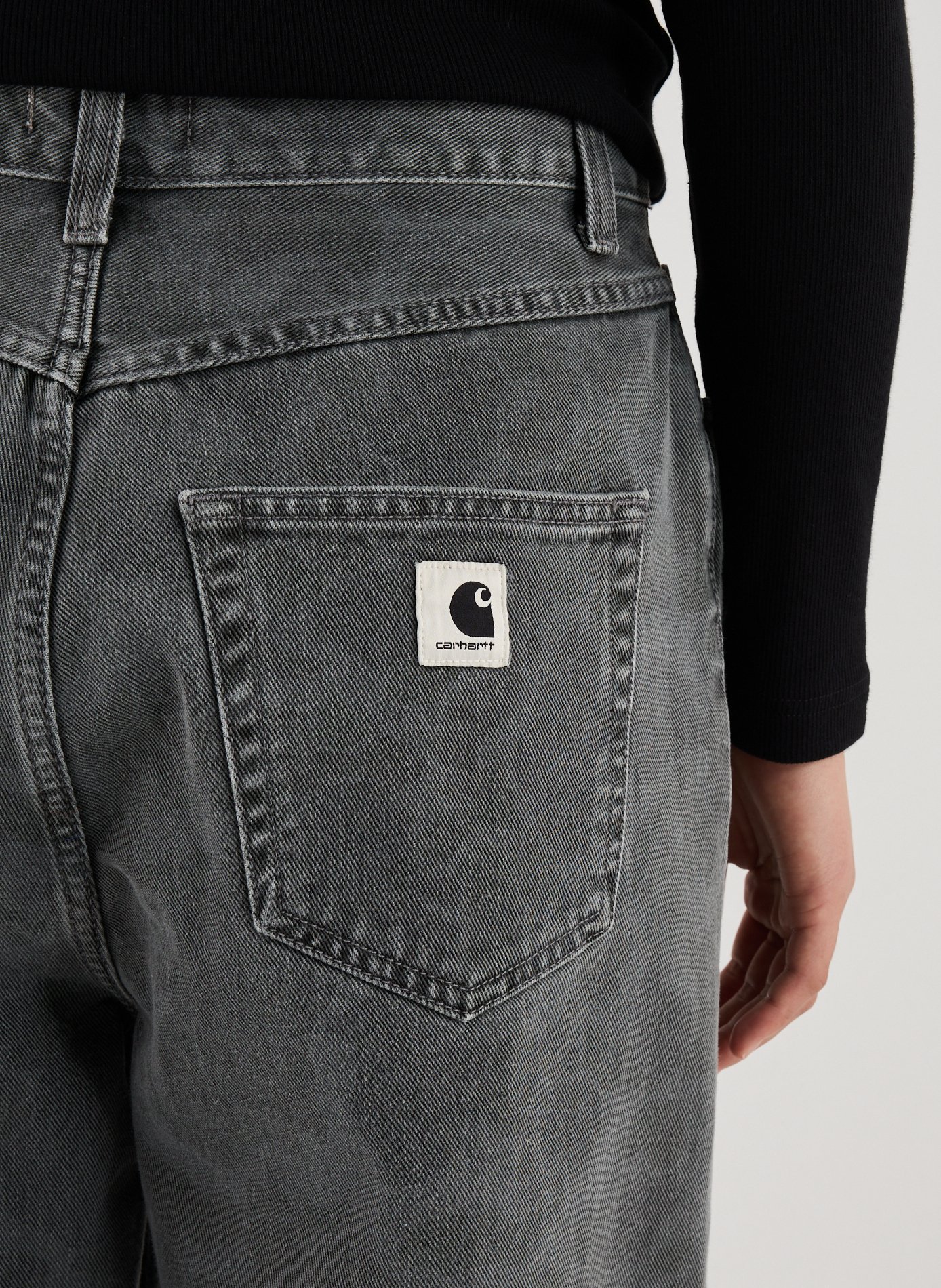 Straight cotton printed jeans CARHARTT WIP Multicolour