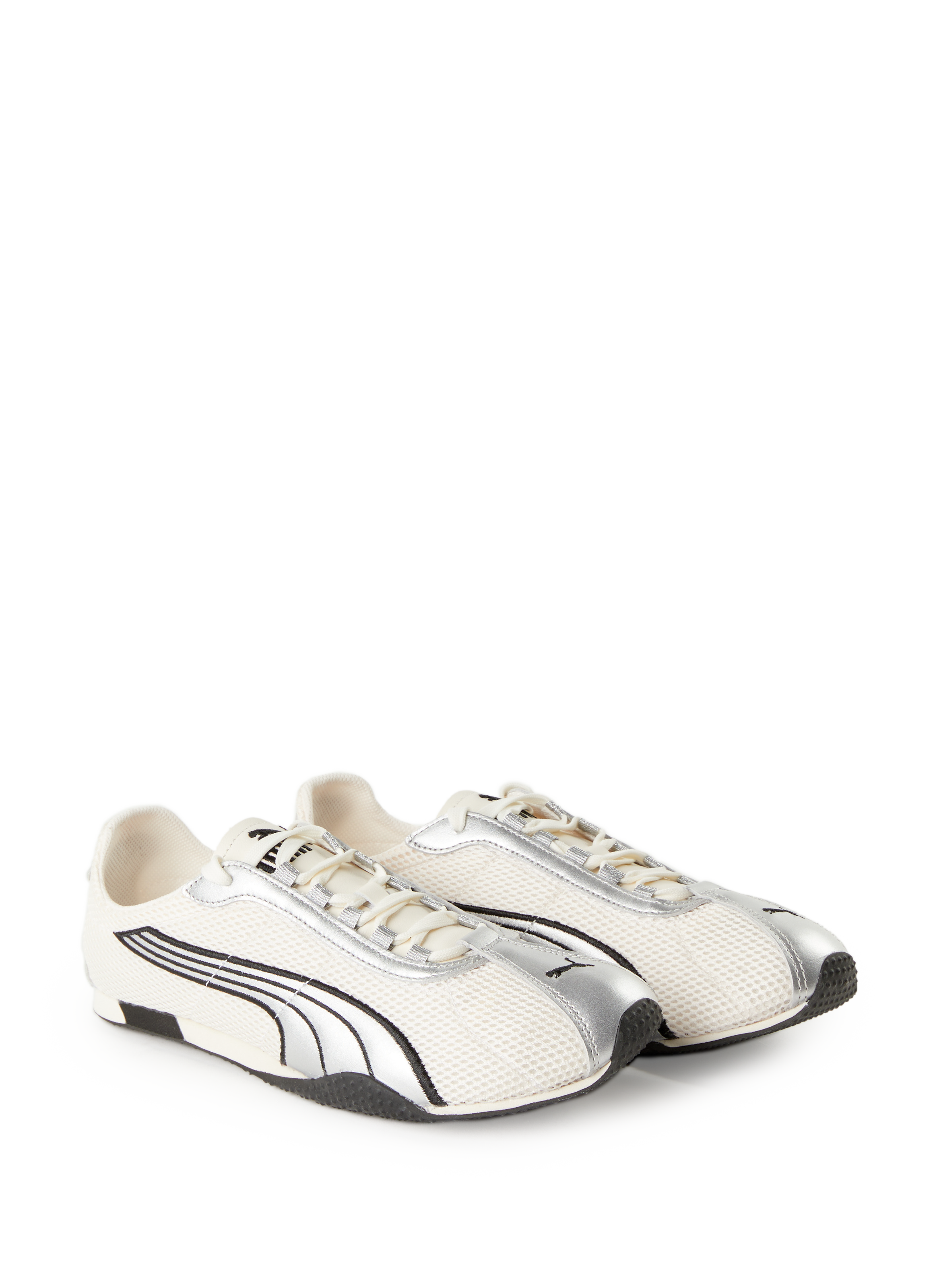 Bi-material sneakers PUMA White