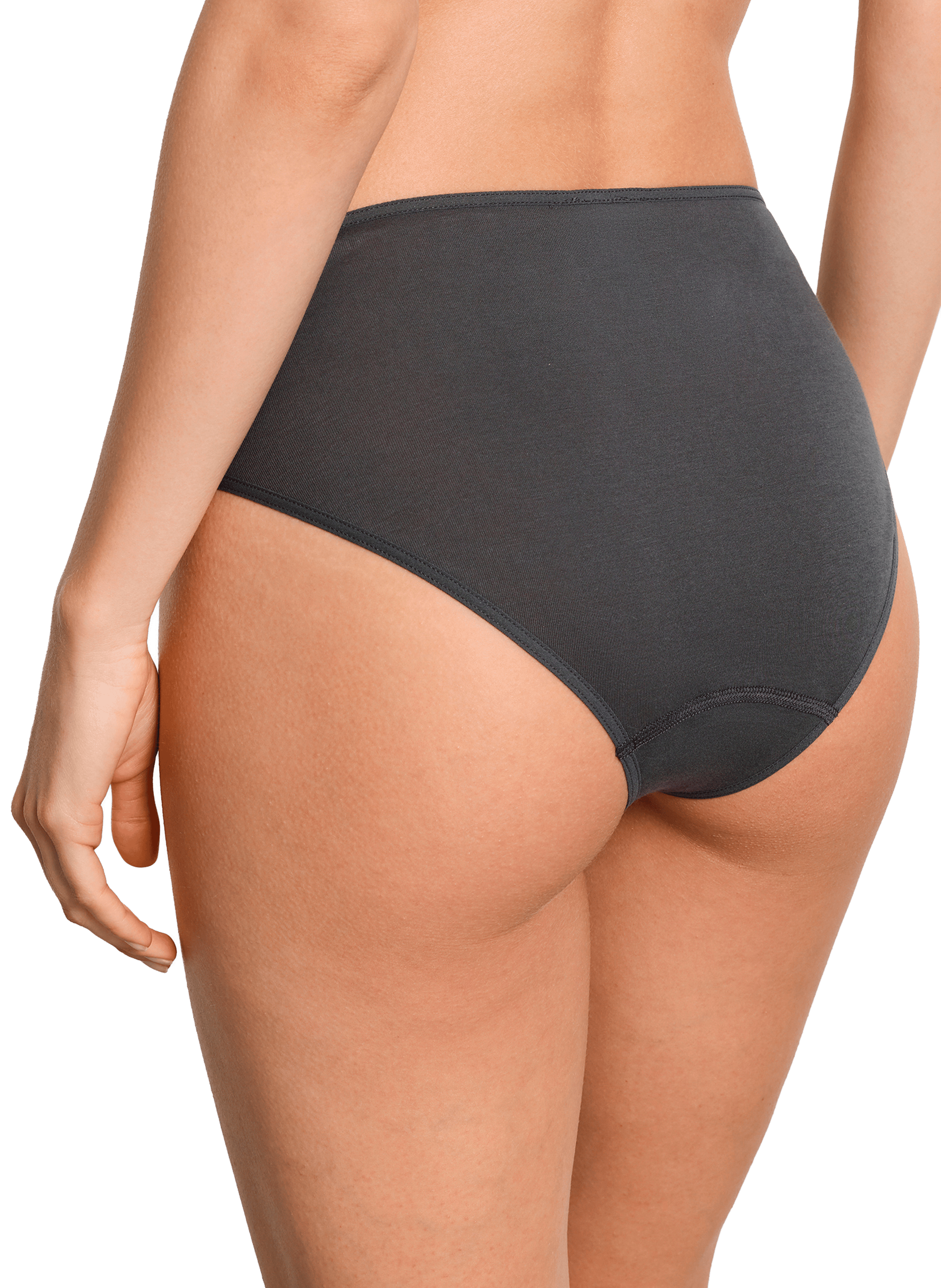 High-waisted cotton culottes HANRO Grey