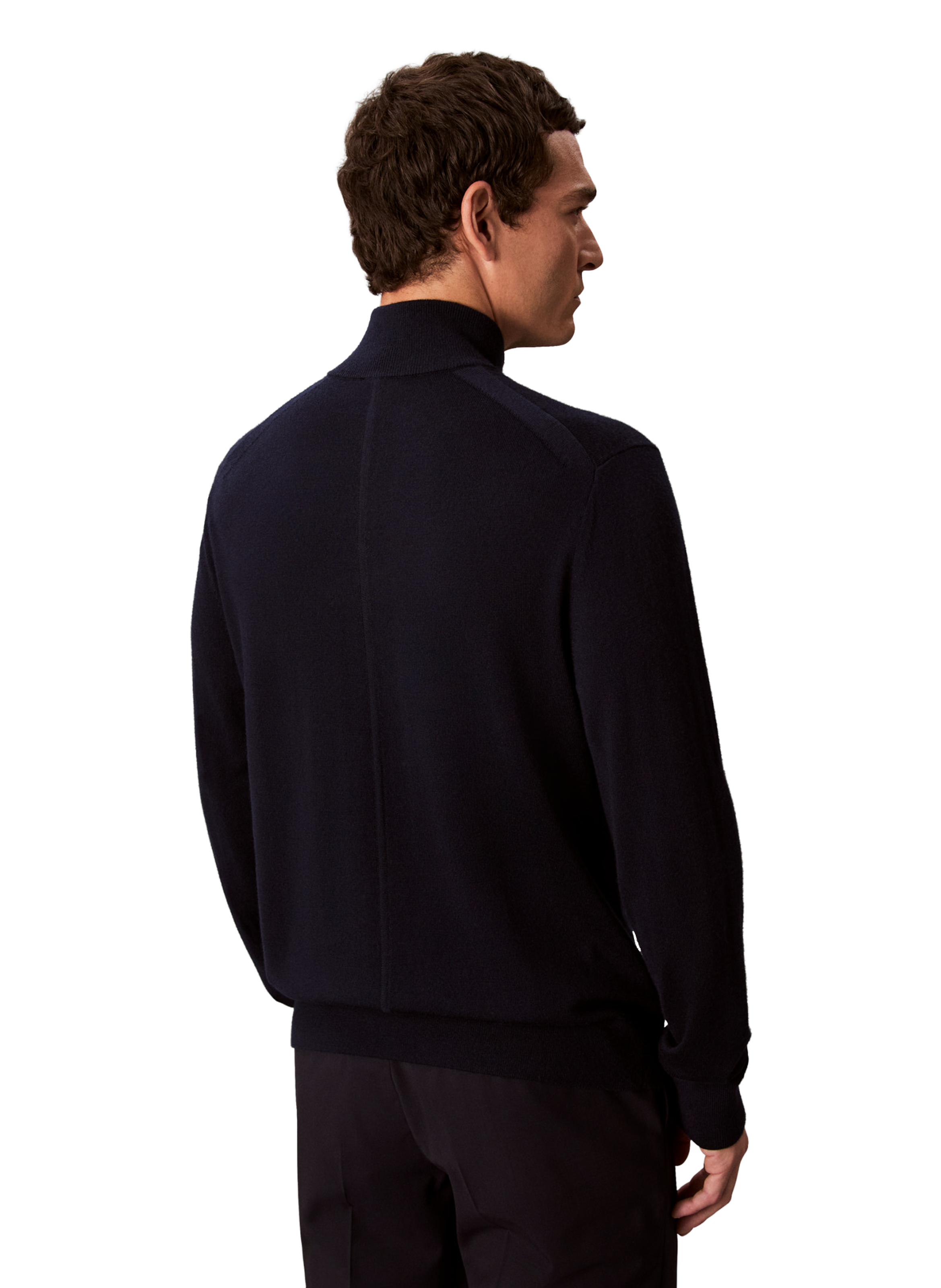 Roll-neck wool Jumper  CALVIN KLEIN Blue