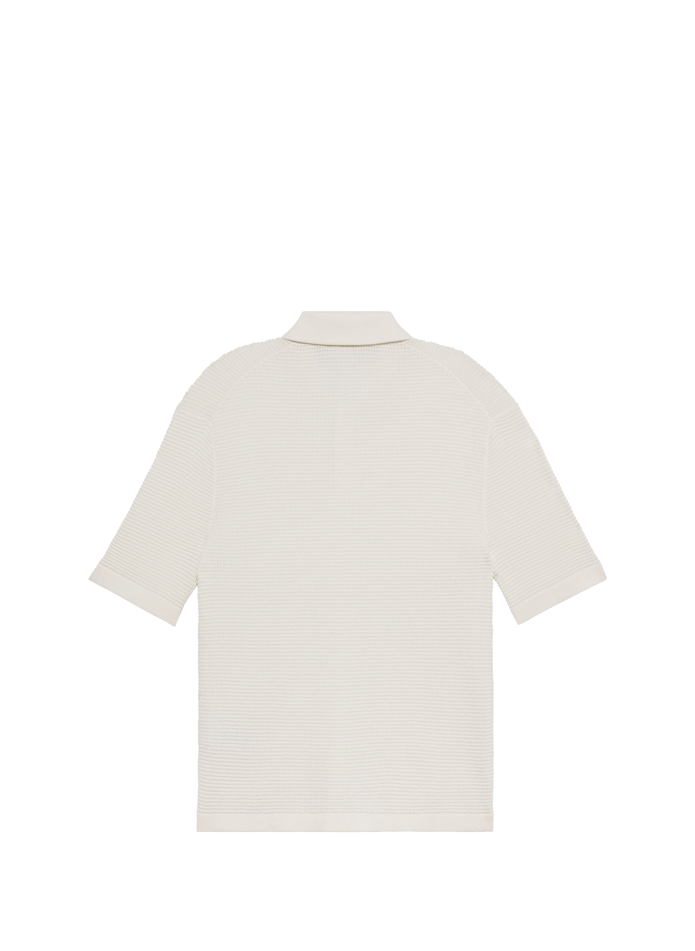 Polo texturé CALVIN KLEIN Blanc