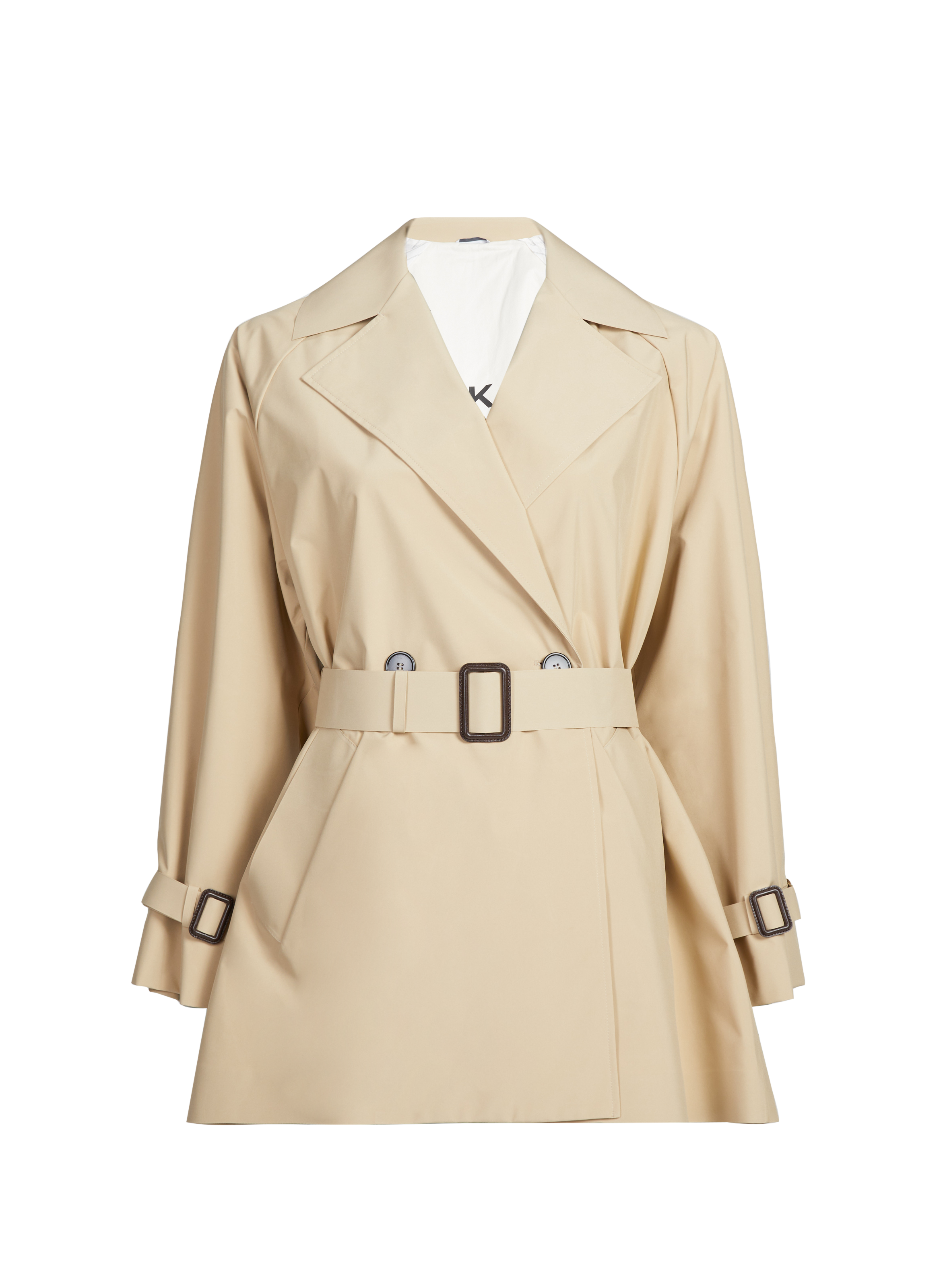 Trench imperméable en coton WEEK END Beige