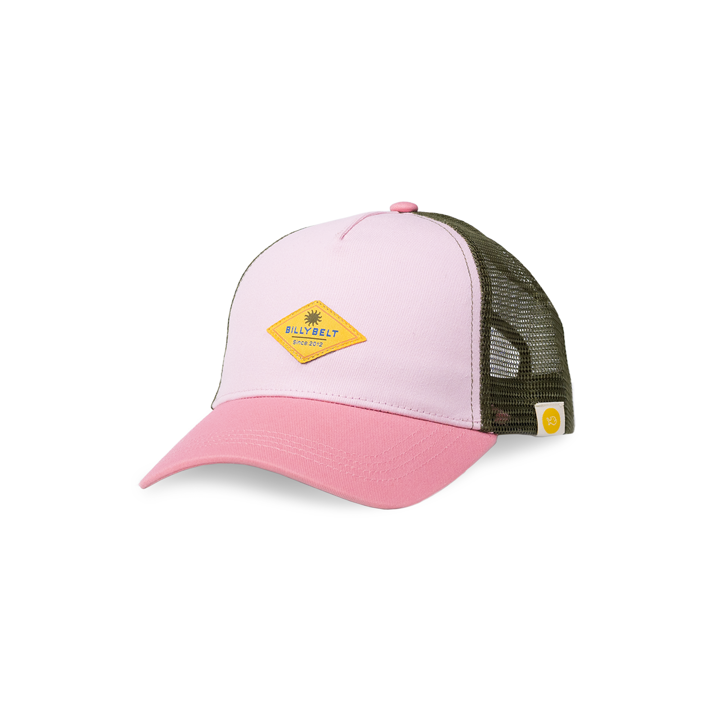 Casquette en coton trucker BILLYBELT Rose