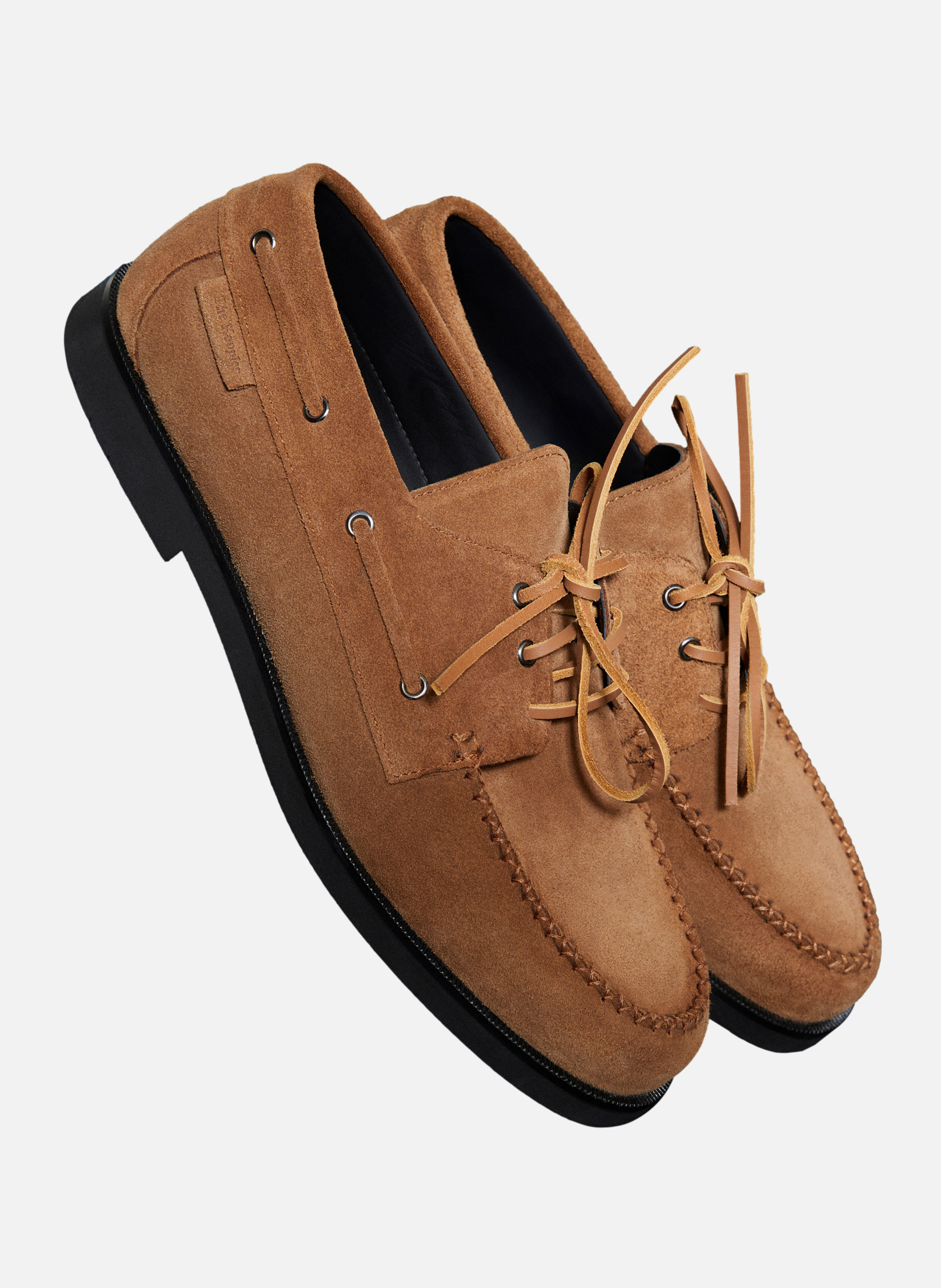 Mocassins en suède THE KOOPLES Marron